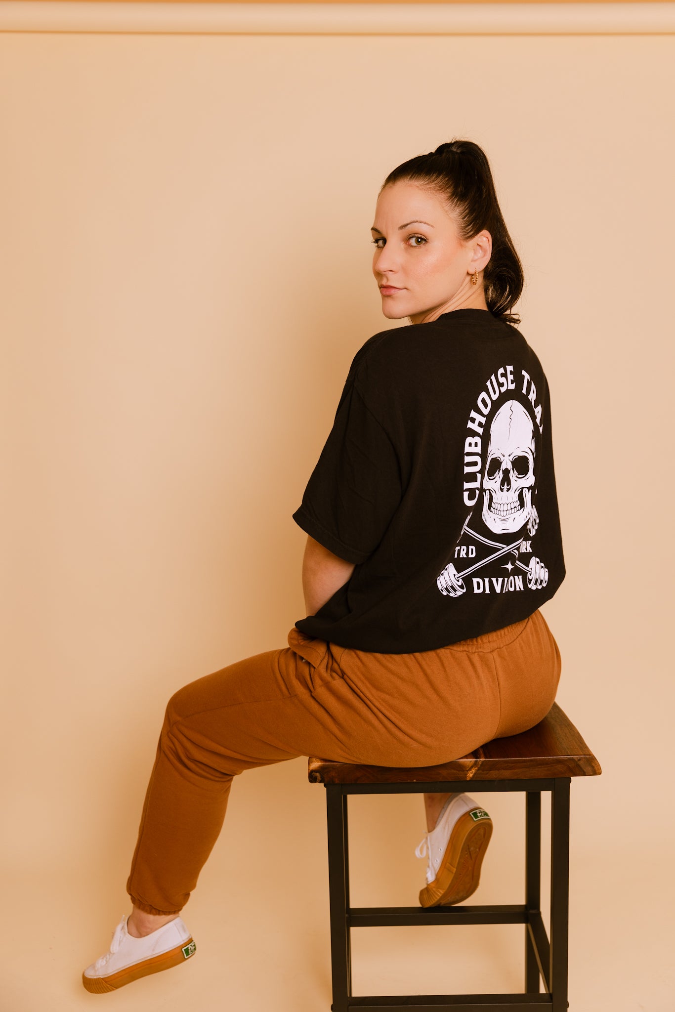 Skull Training Division Tee - Black