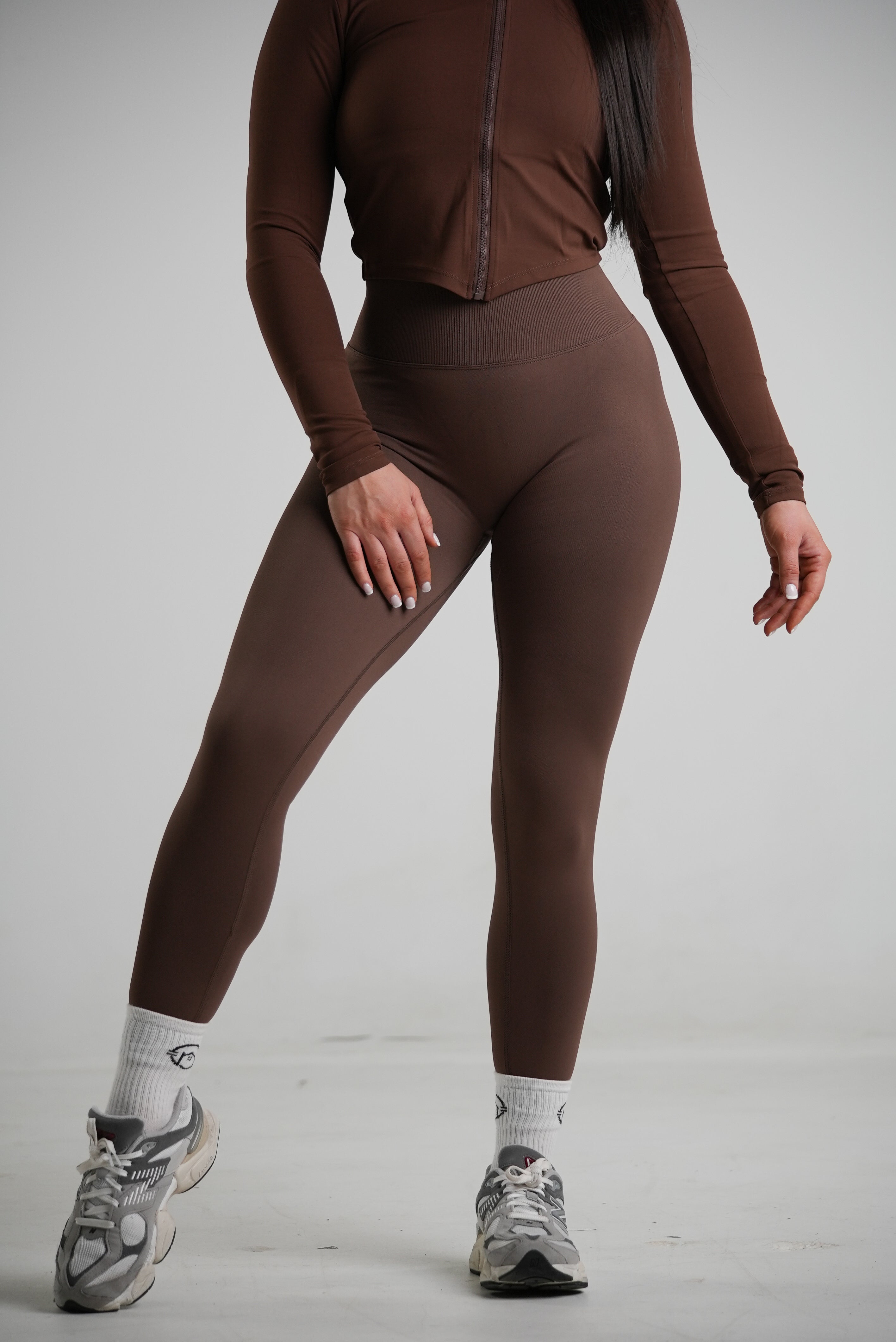 Power Leggings - Espresso