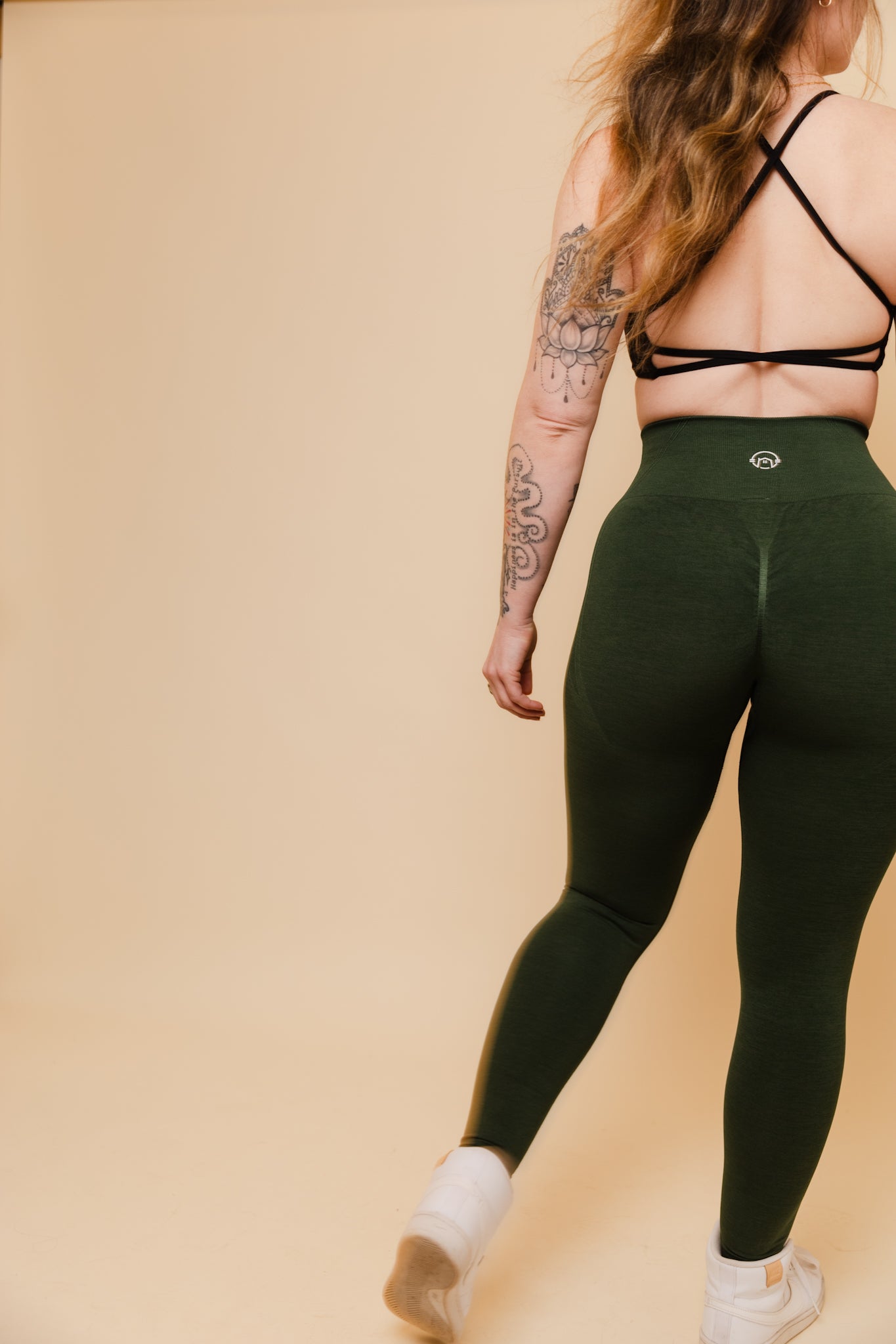 Motion Leggings - Deep Green