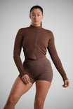 Nova Zip Up - Espresso