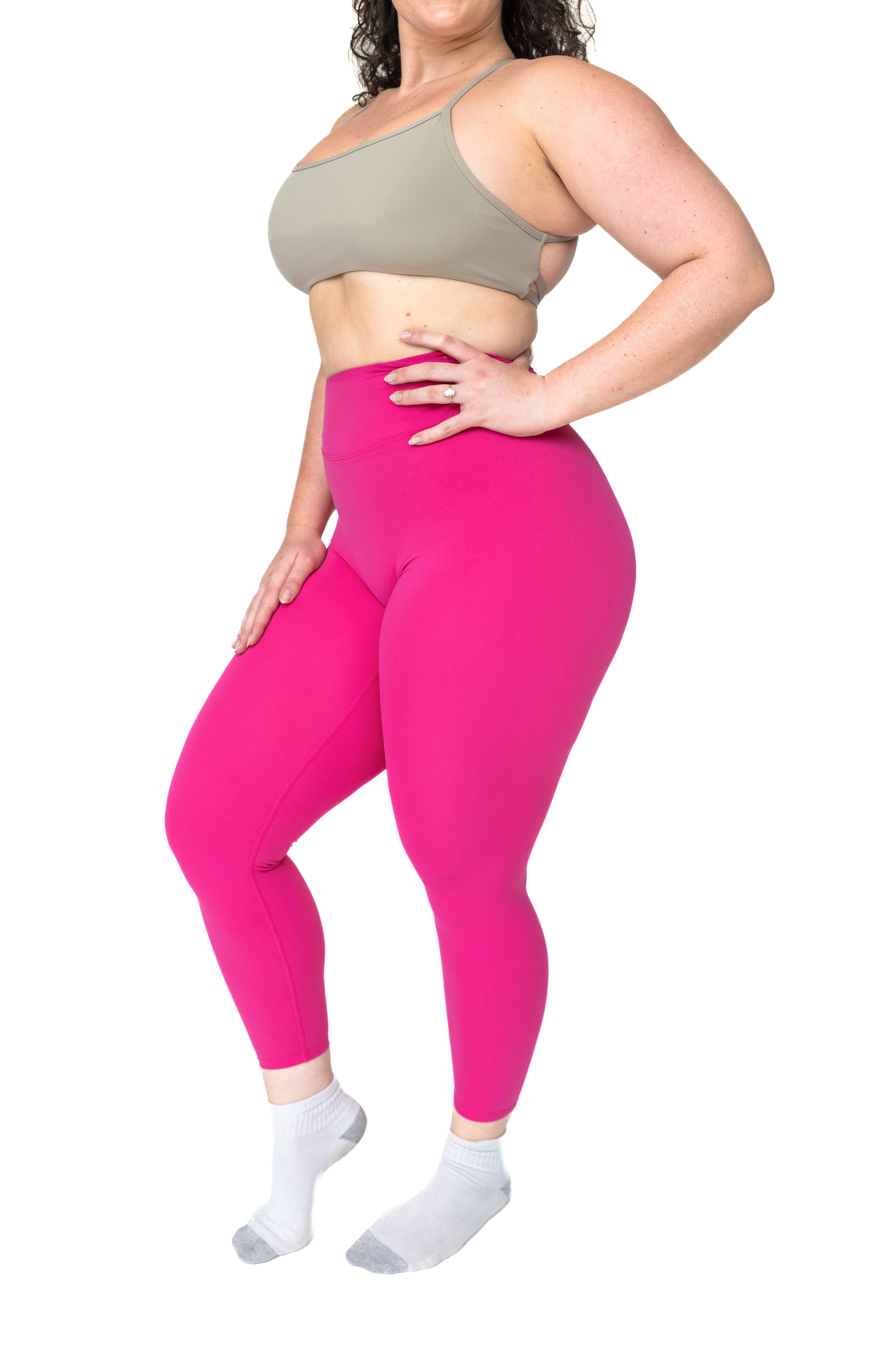 Fortify Leggings - Dragon Fruit