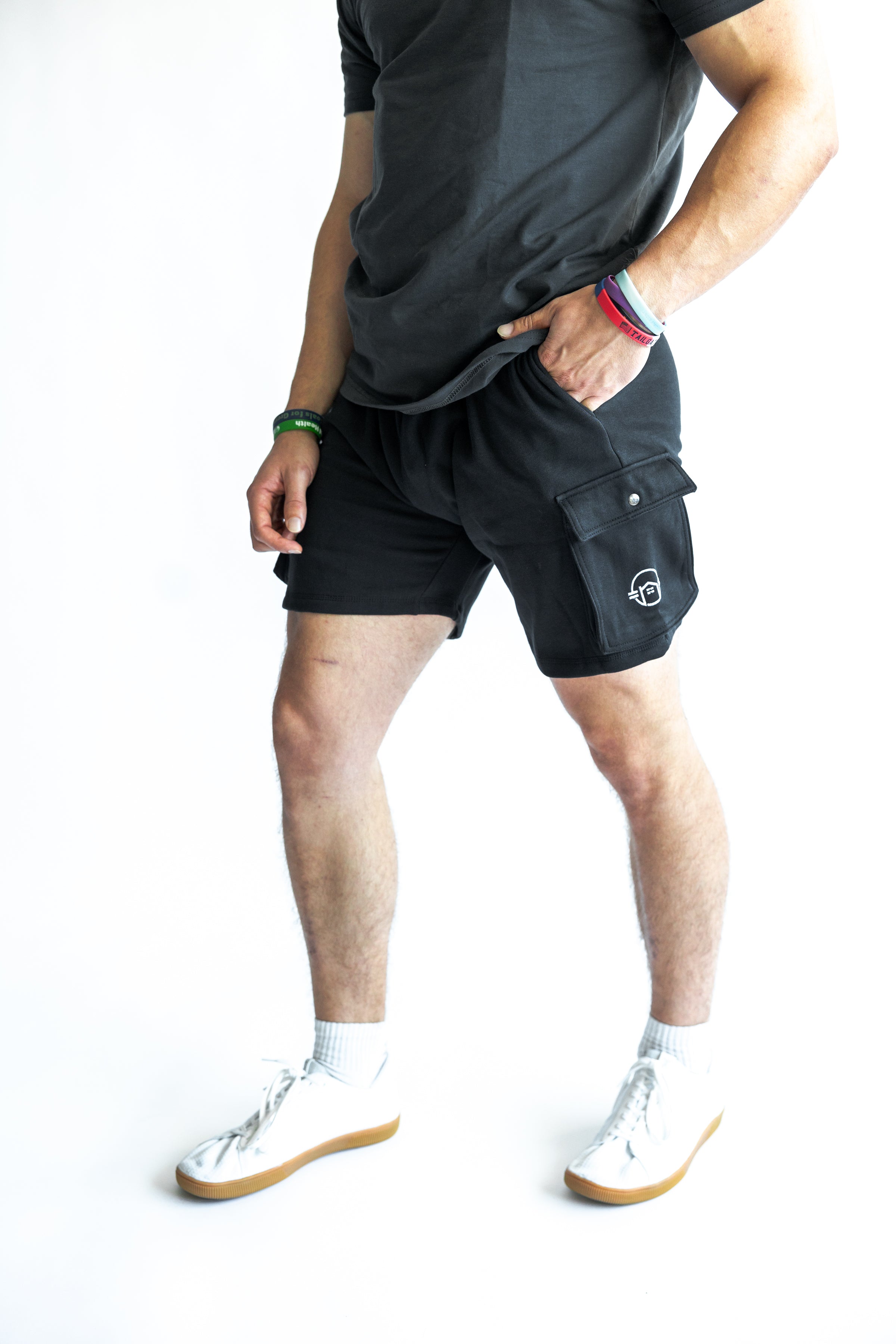 Tactical 7" Cargo Shorts - Black