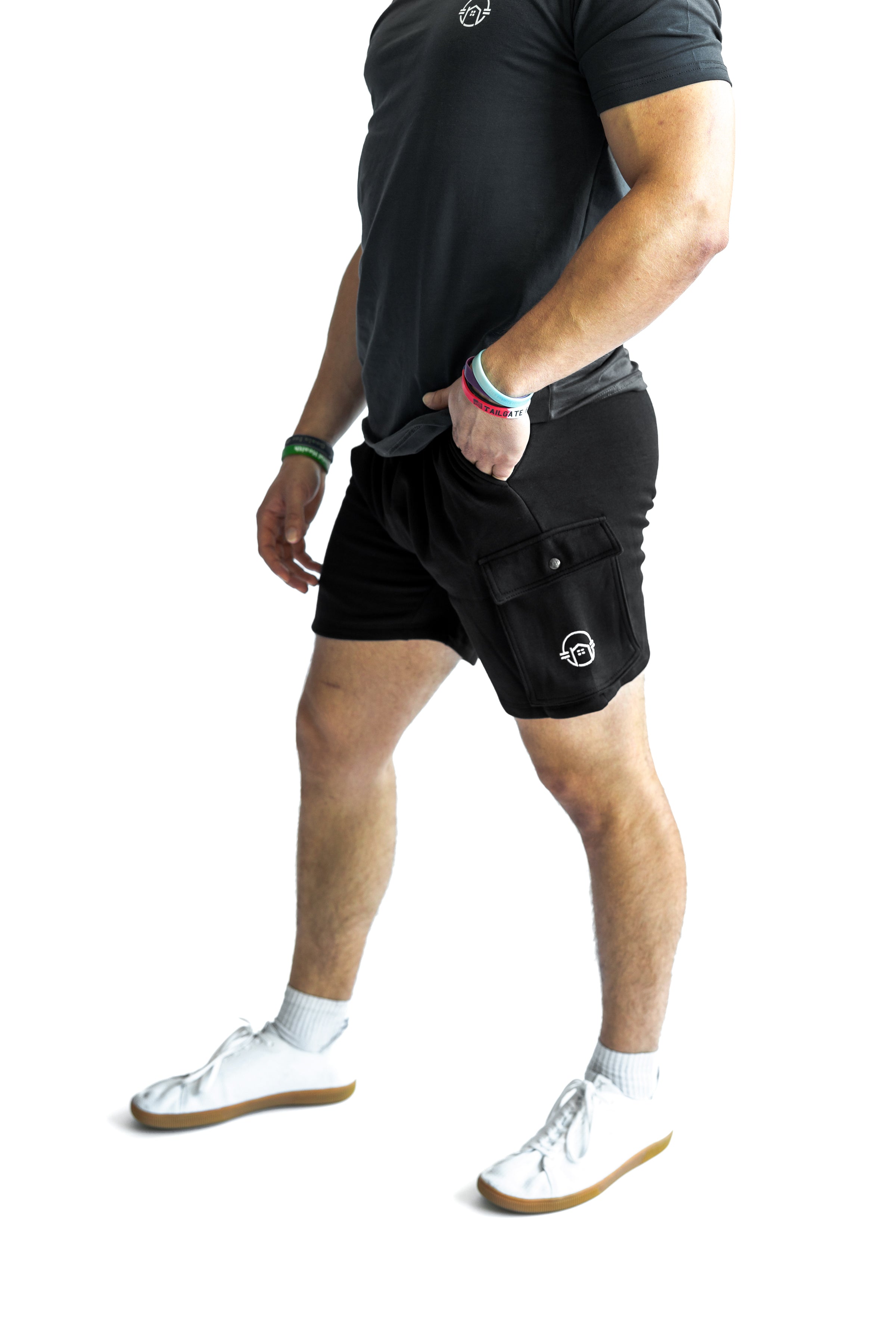 Tactical 7" Cargo Shorts - Black