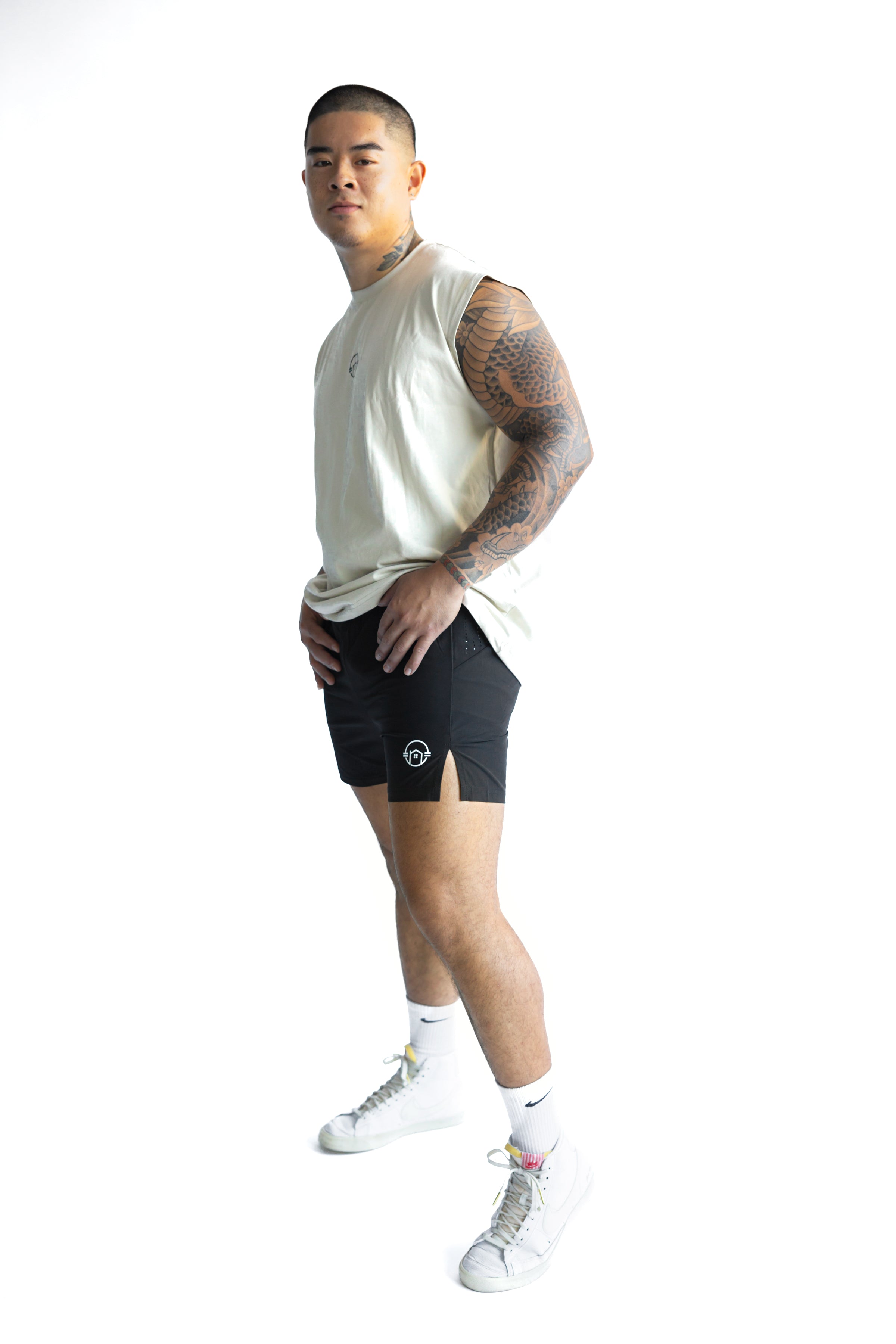 4" Aerostride Shorts - Black