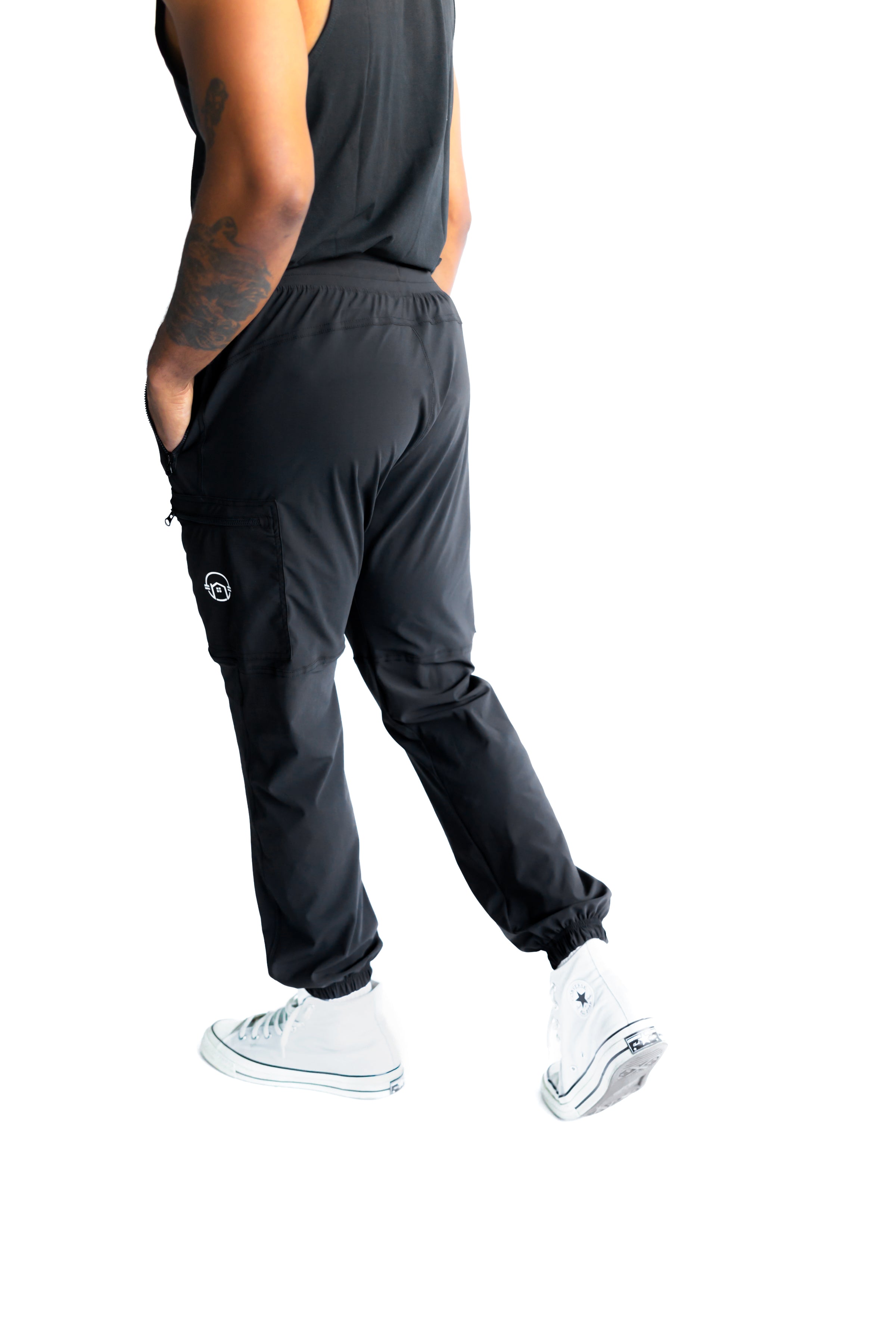 Dynamic Cargo Pants - Black