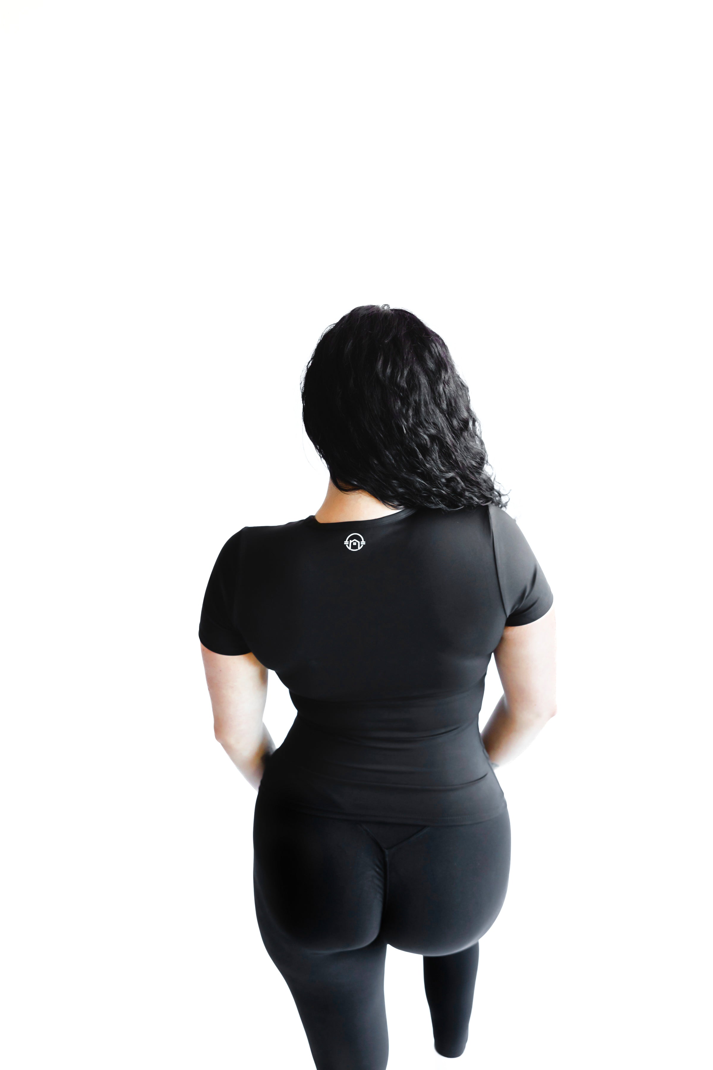 Sofia Compression Tee - Black