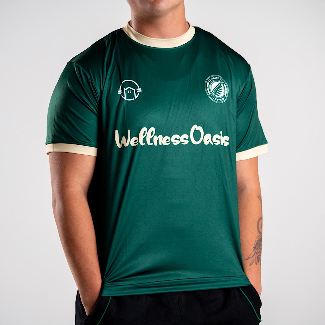 Clubhouse United 25/26 Home Jersey – Oasis Green