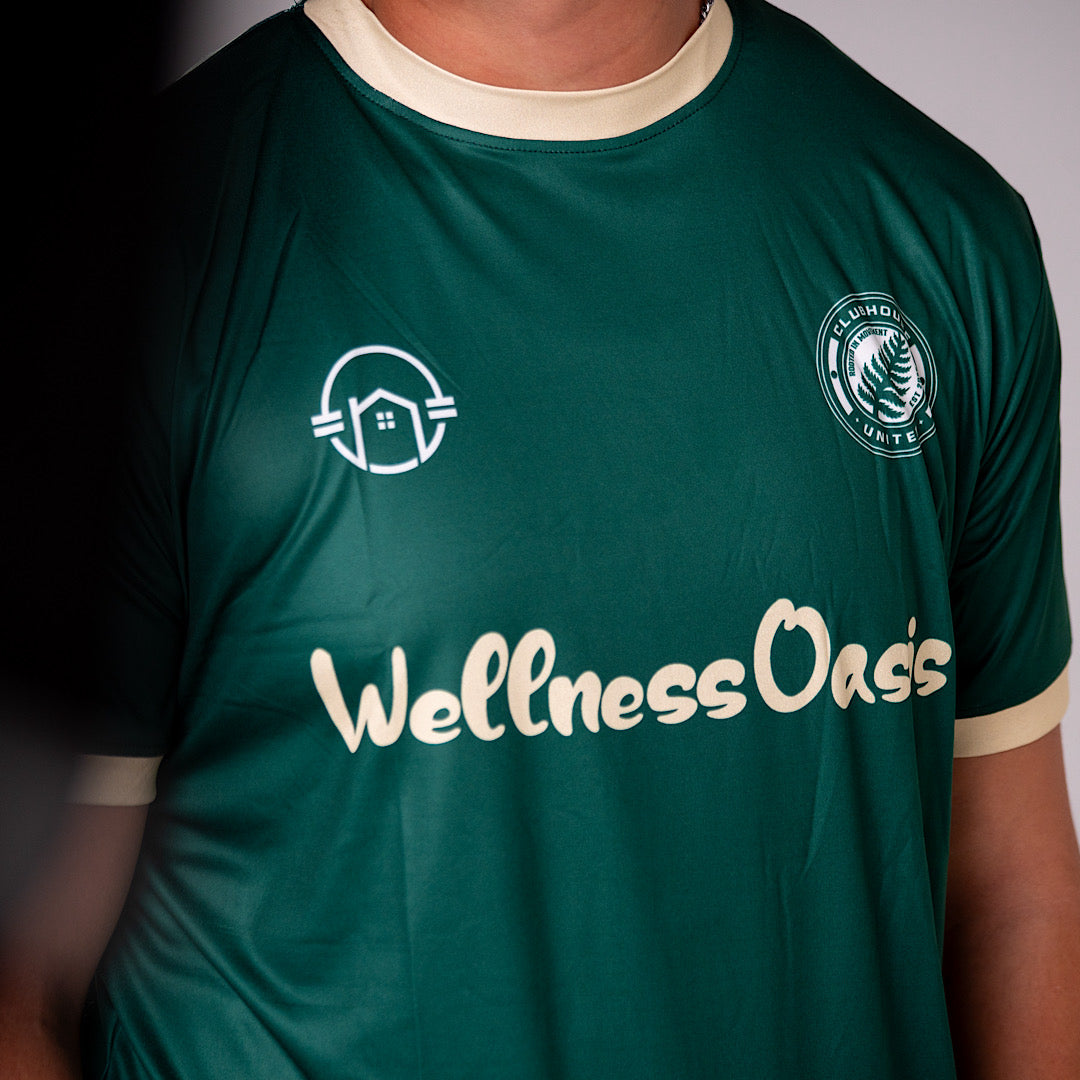 Clubhouse United 25/26 Home Jersey – Oasis Green