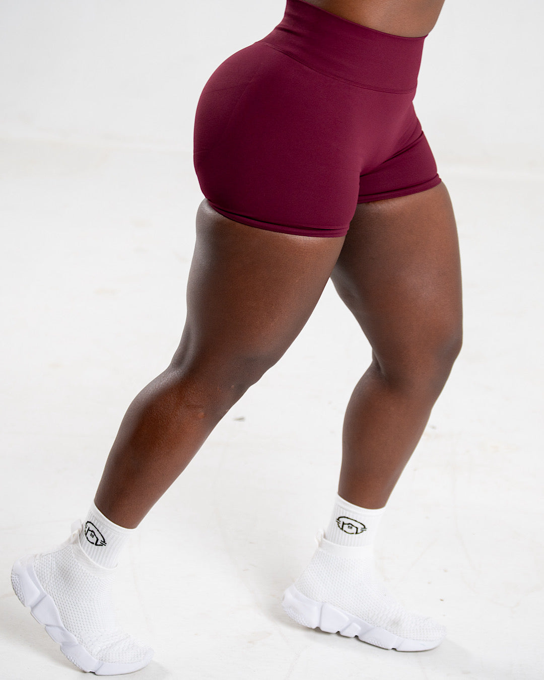 Power Shorts - Merlot