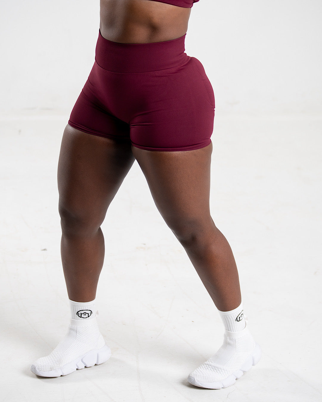 Power Shorts - Merlot