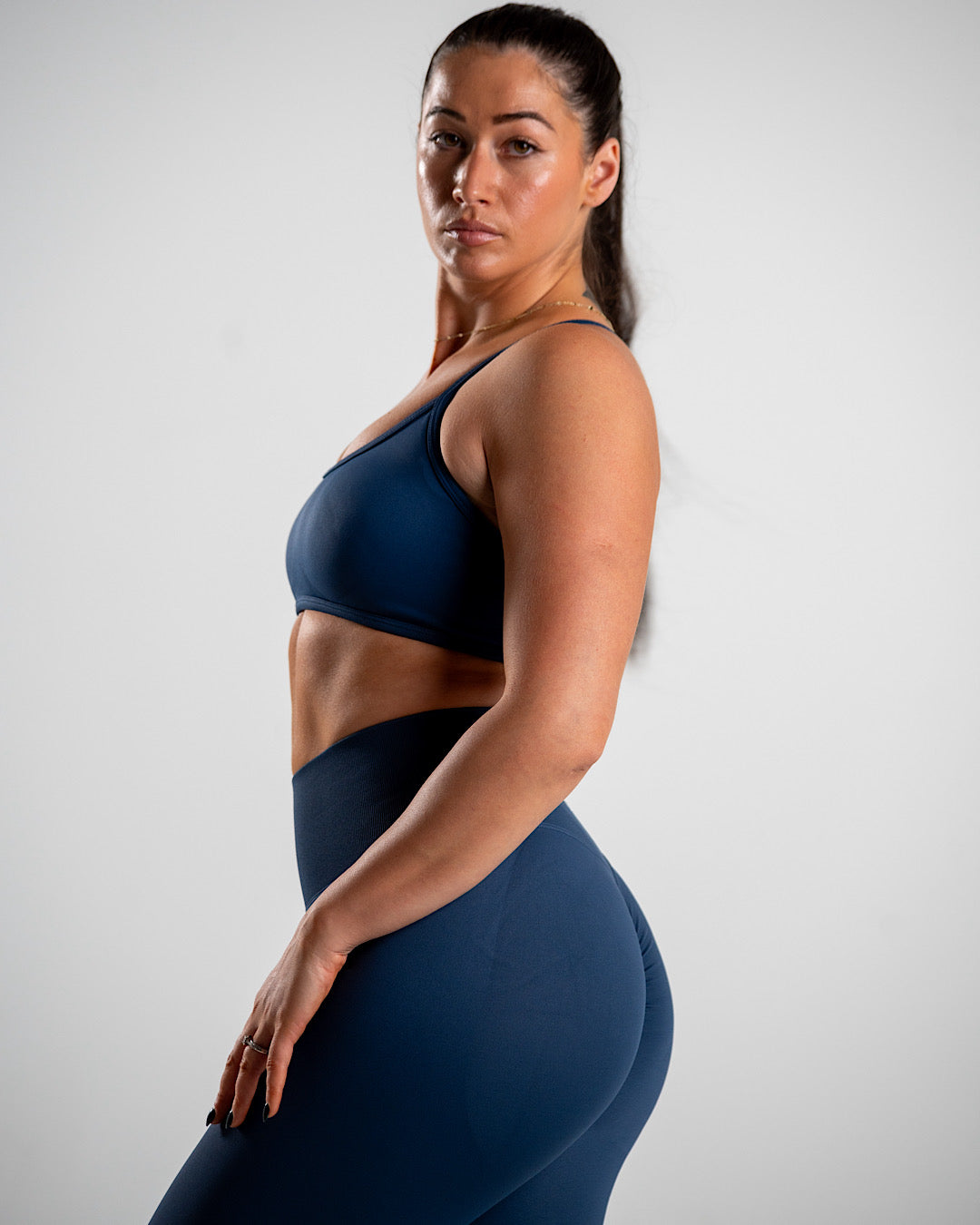 Power Leggings - Deep Sea