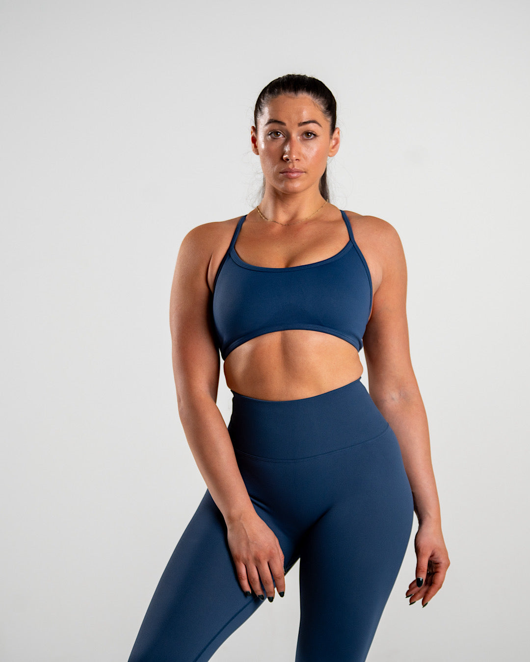 Power Leggings - Deep Sea