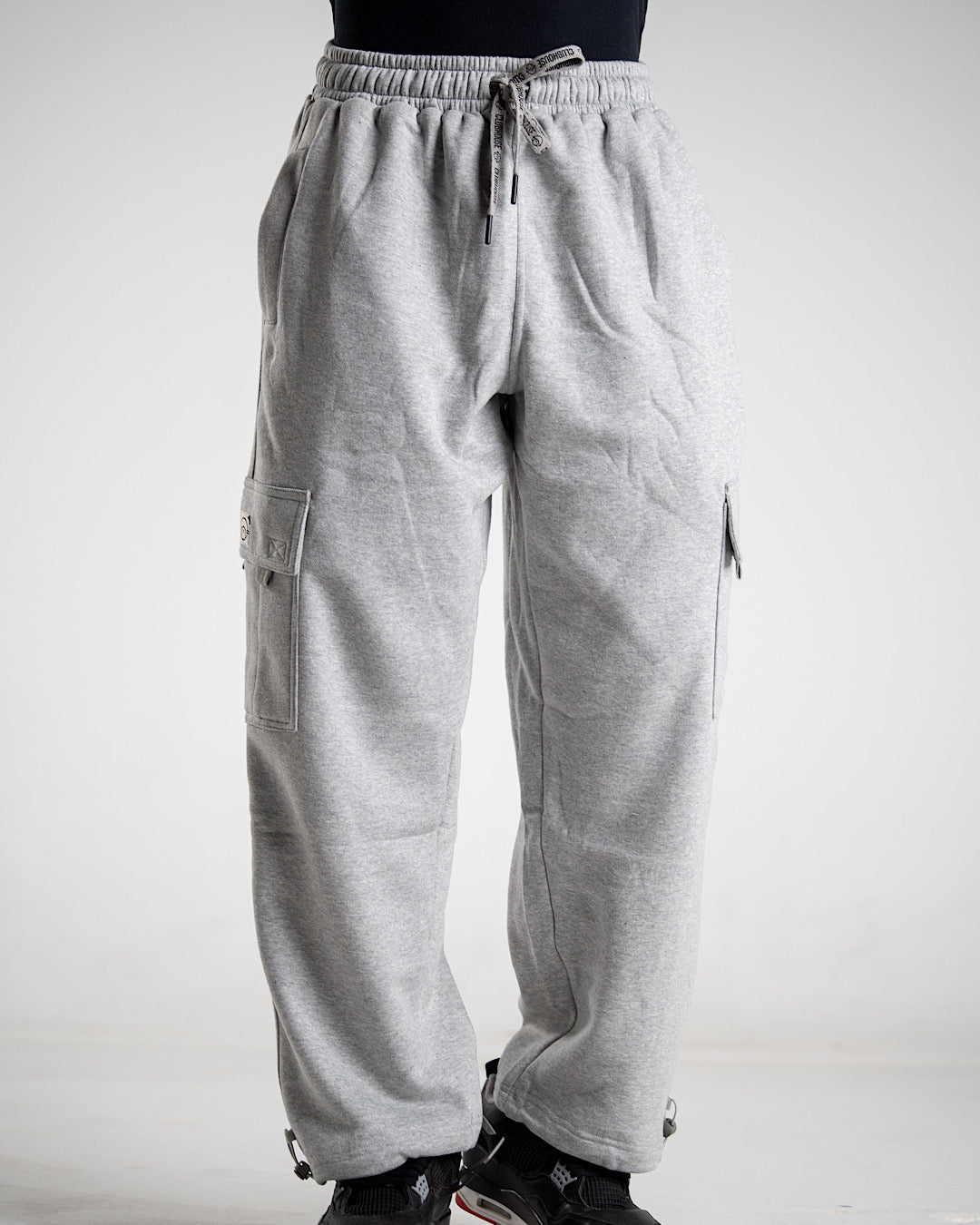 Domain Cargo Sweatpants - Cloud Gray
