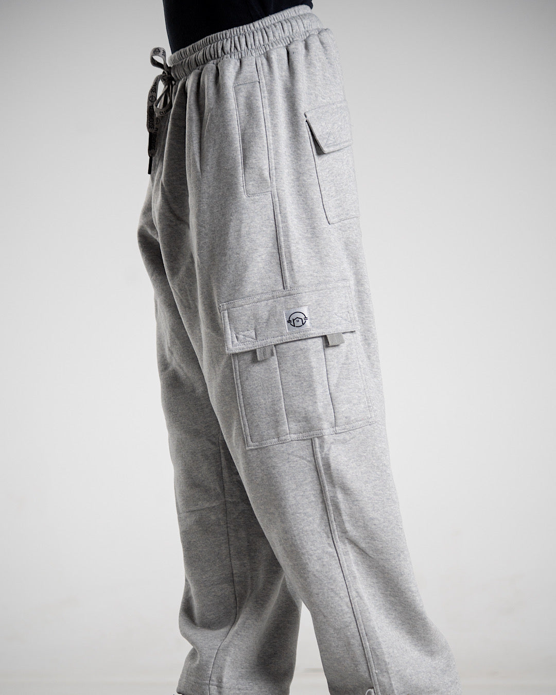 Domain Cargo Sweatpants - Cloud Gray