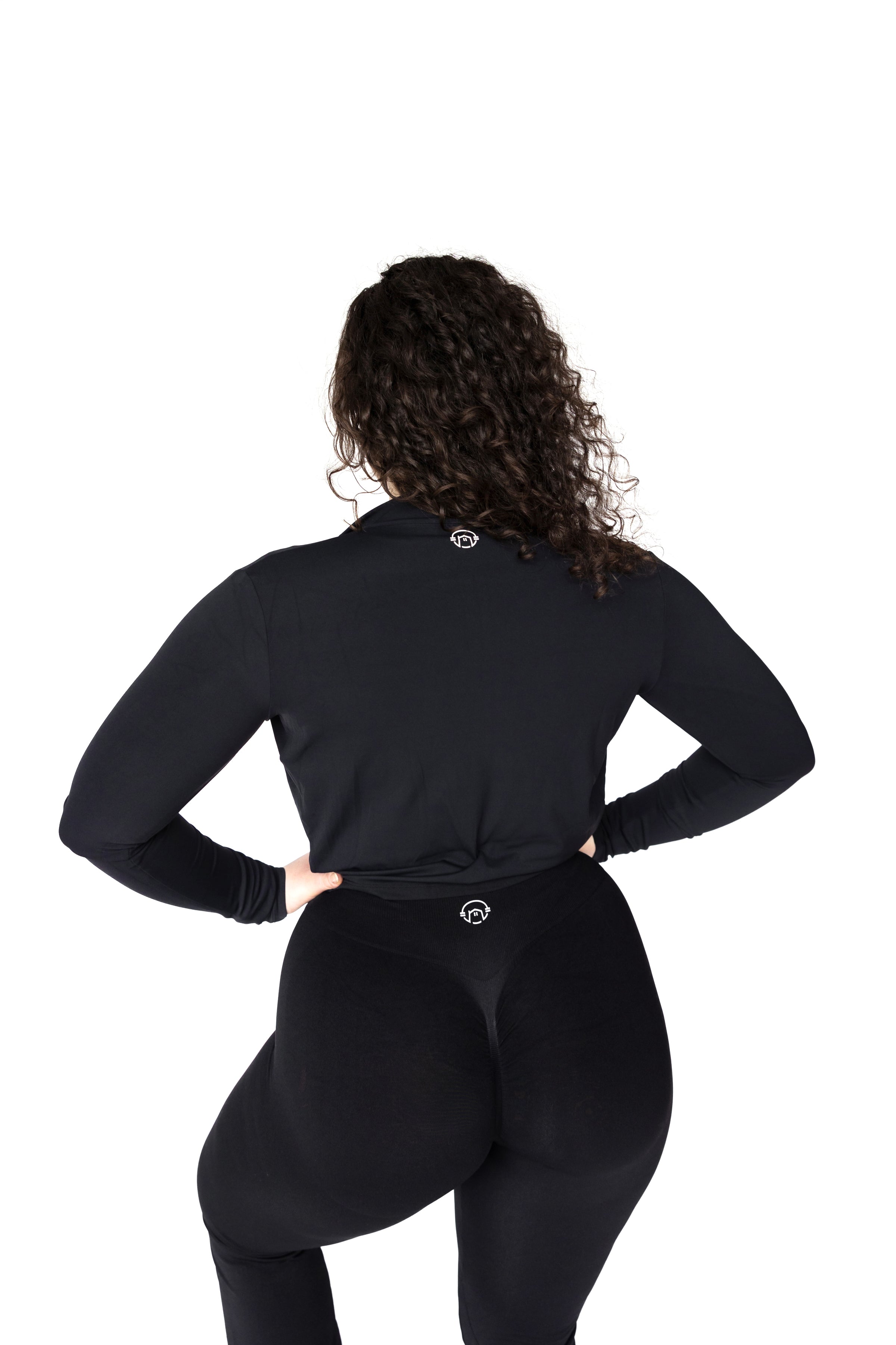 Nova Zip Up - Black