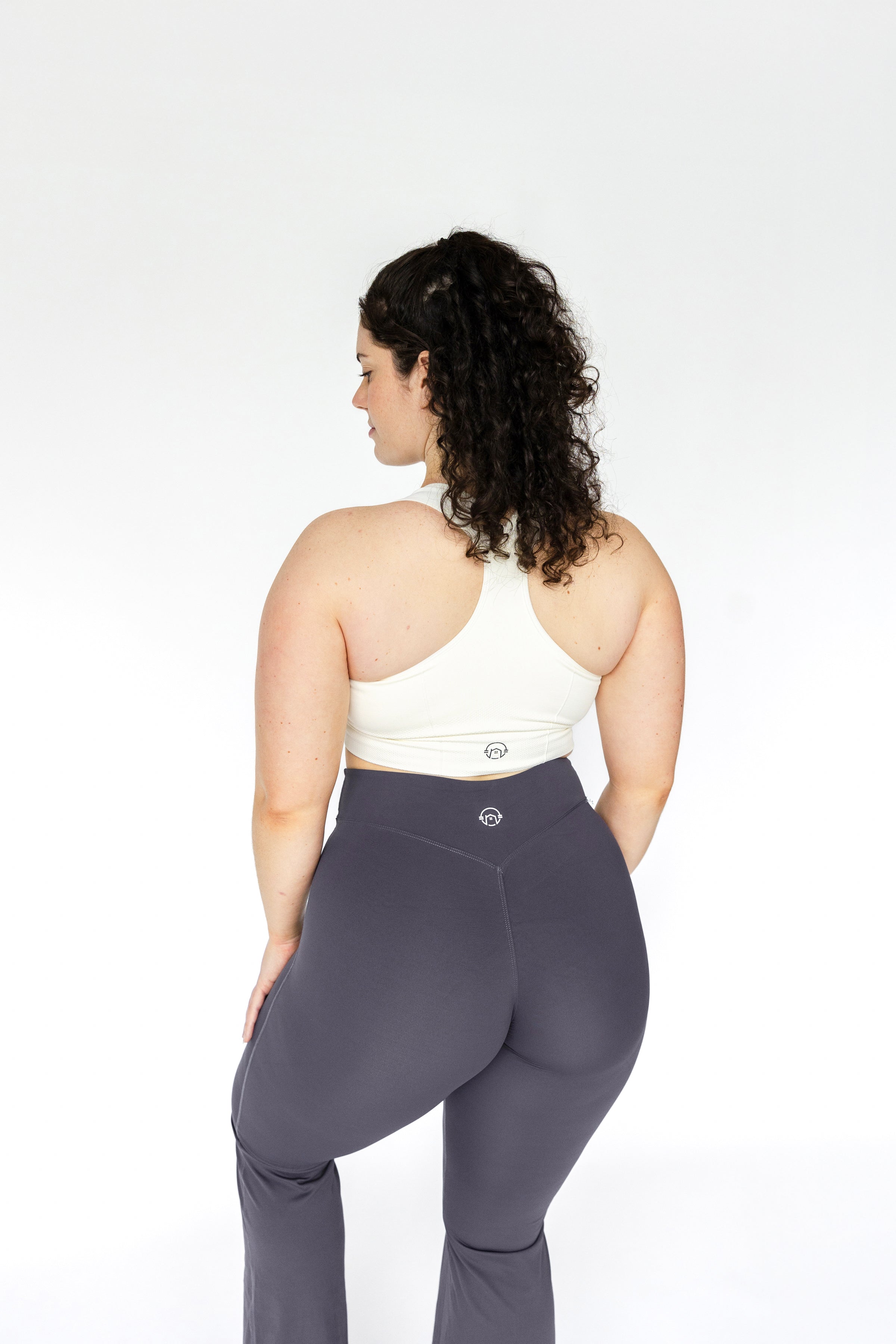 Rise Flare Legging - Dusk