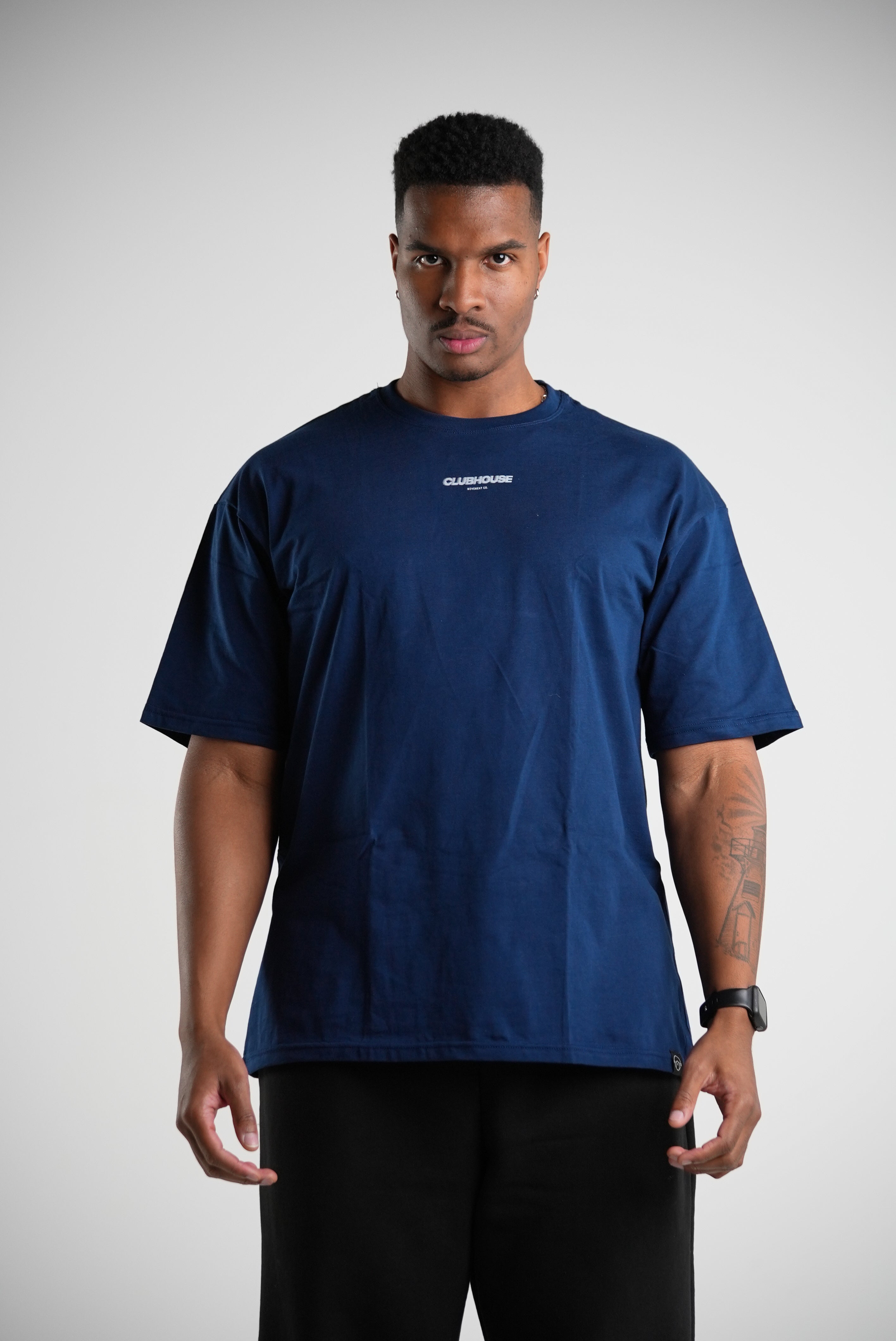 Motion Oversized T-shirt - Navy