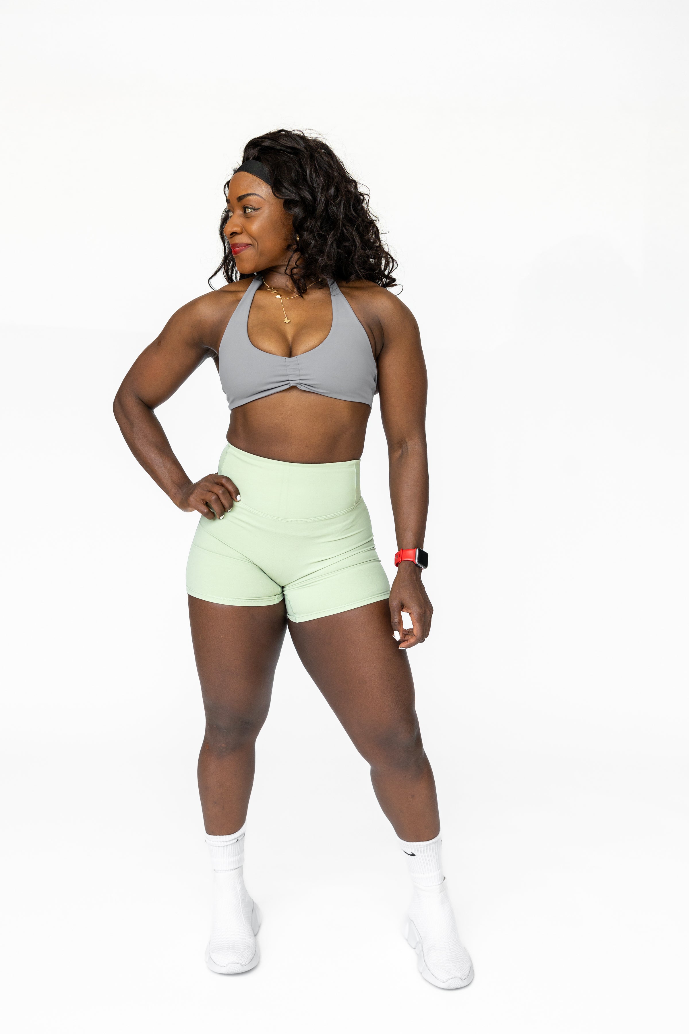 Fortify Shorts - Sage Green