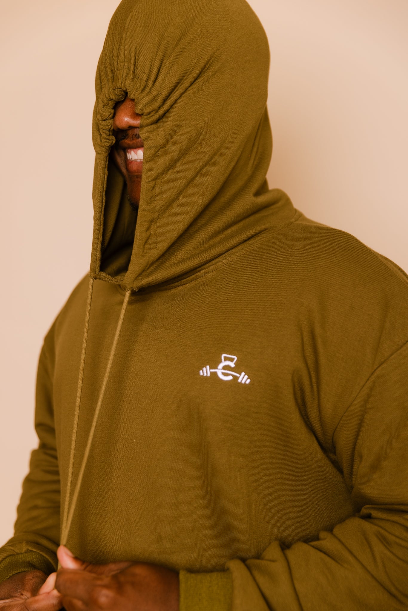 French Terry Hoodie - Army Green