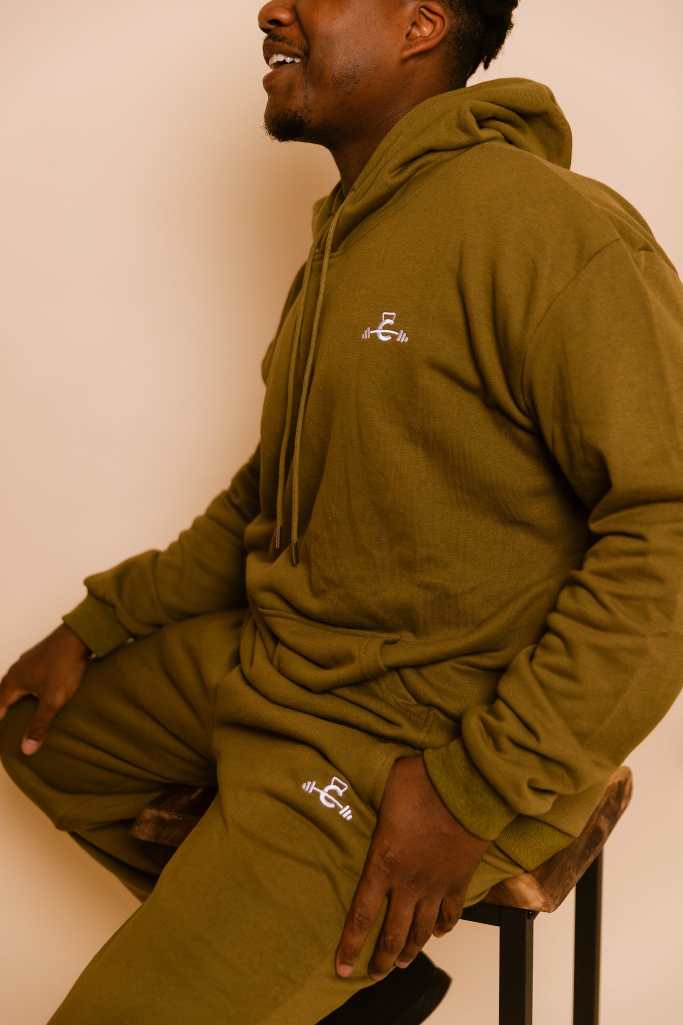 French Terry Jogger Sweats - Army Green