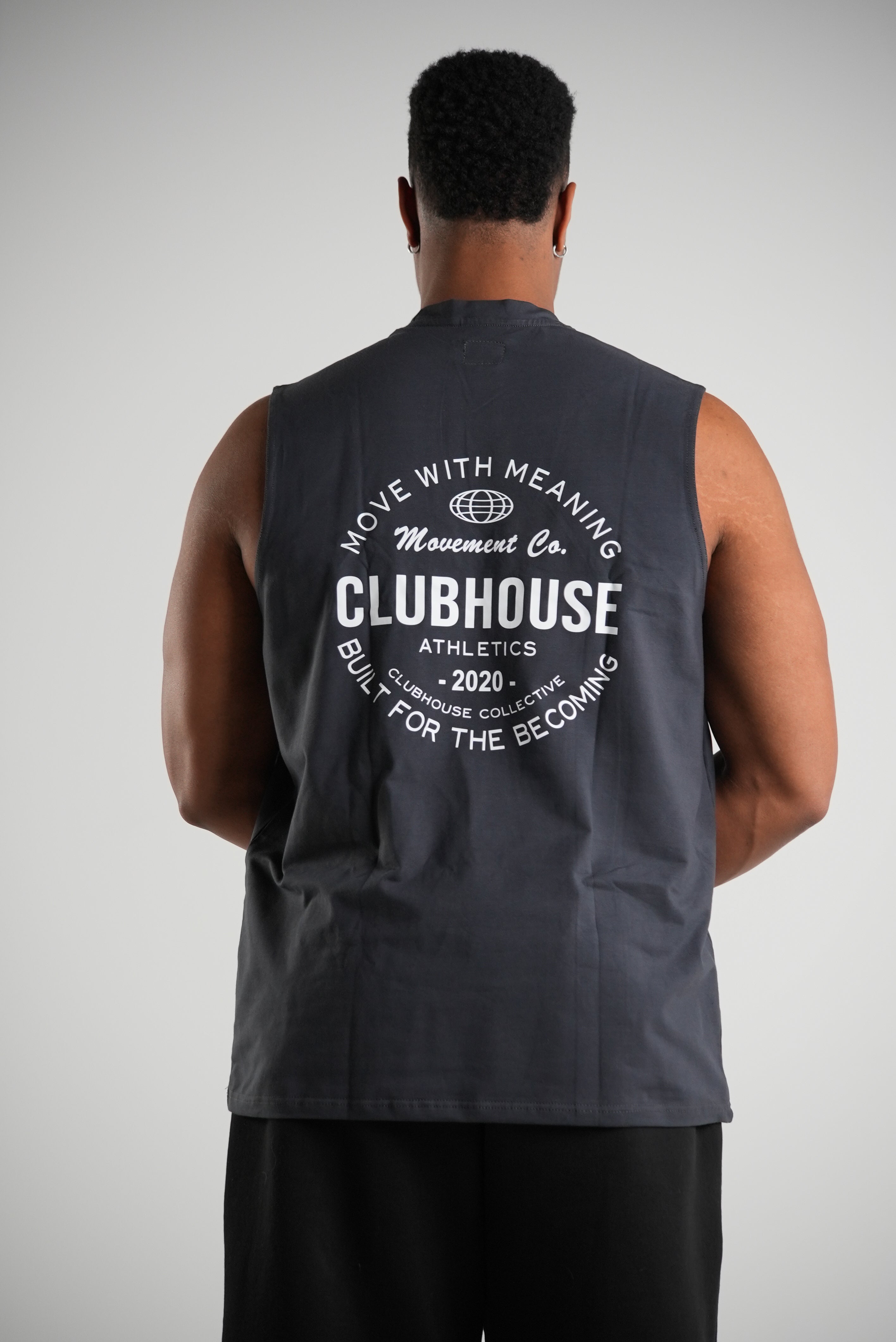Compound Cutoff Tank - Charcoal