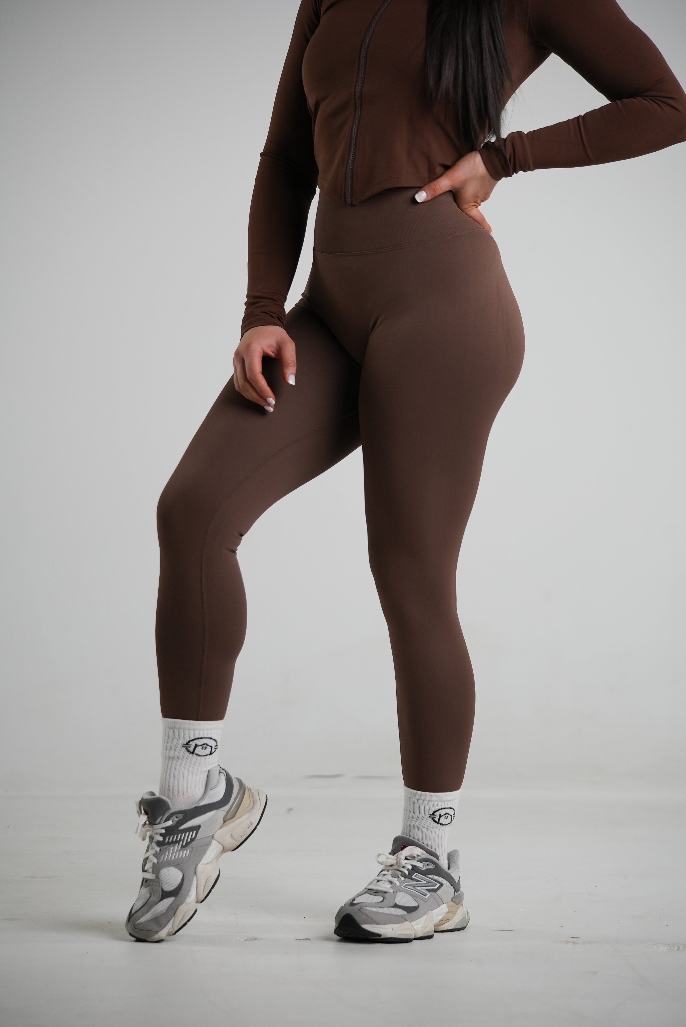 Power Leggings - Espresso