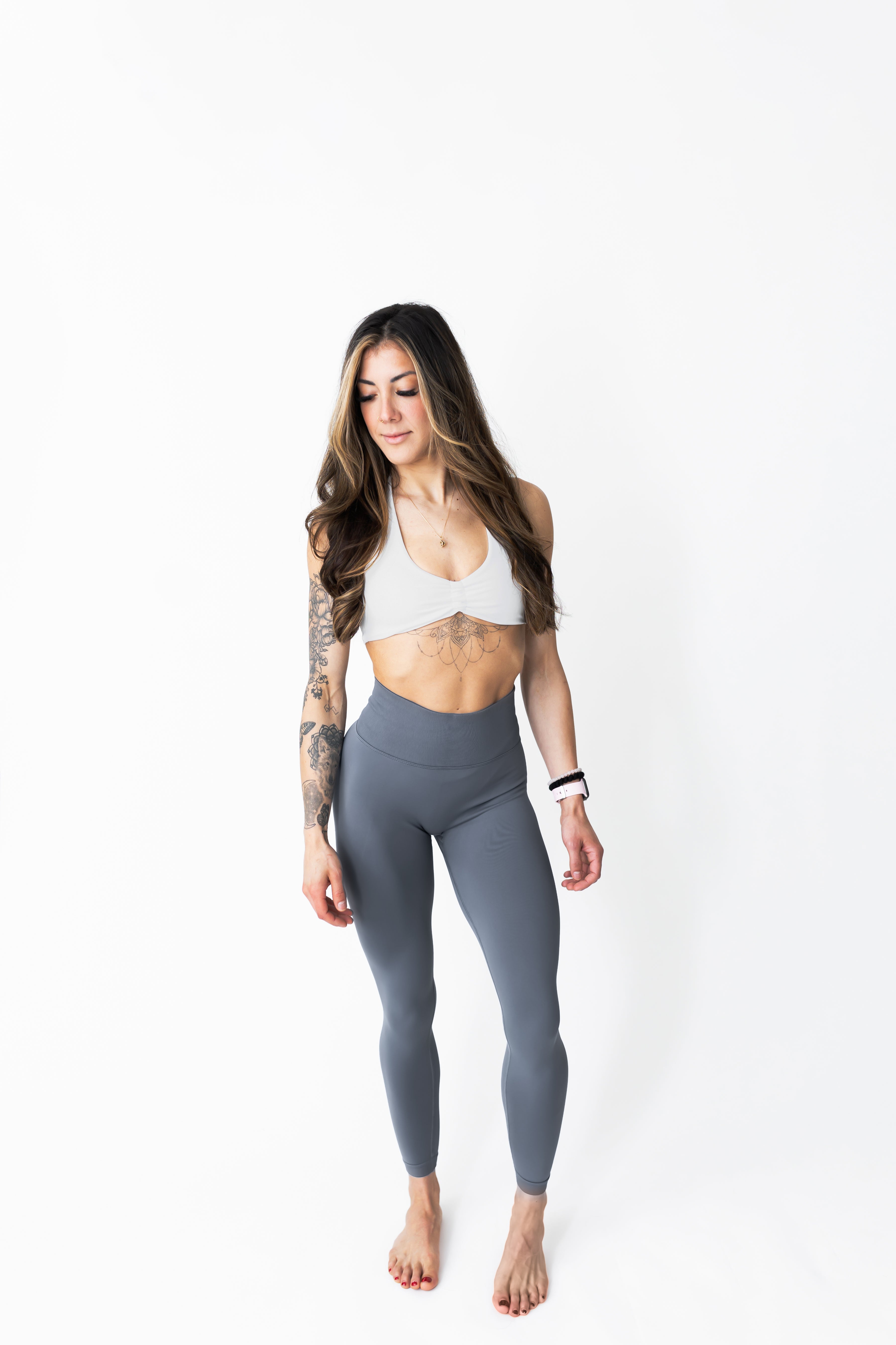 Power Leggings - Dark Sapphire Blue