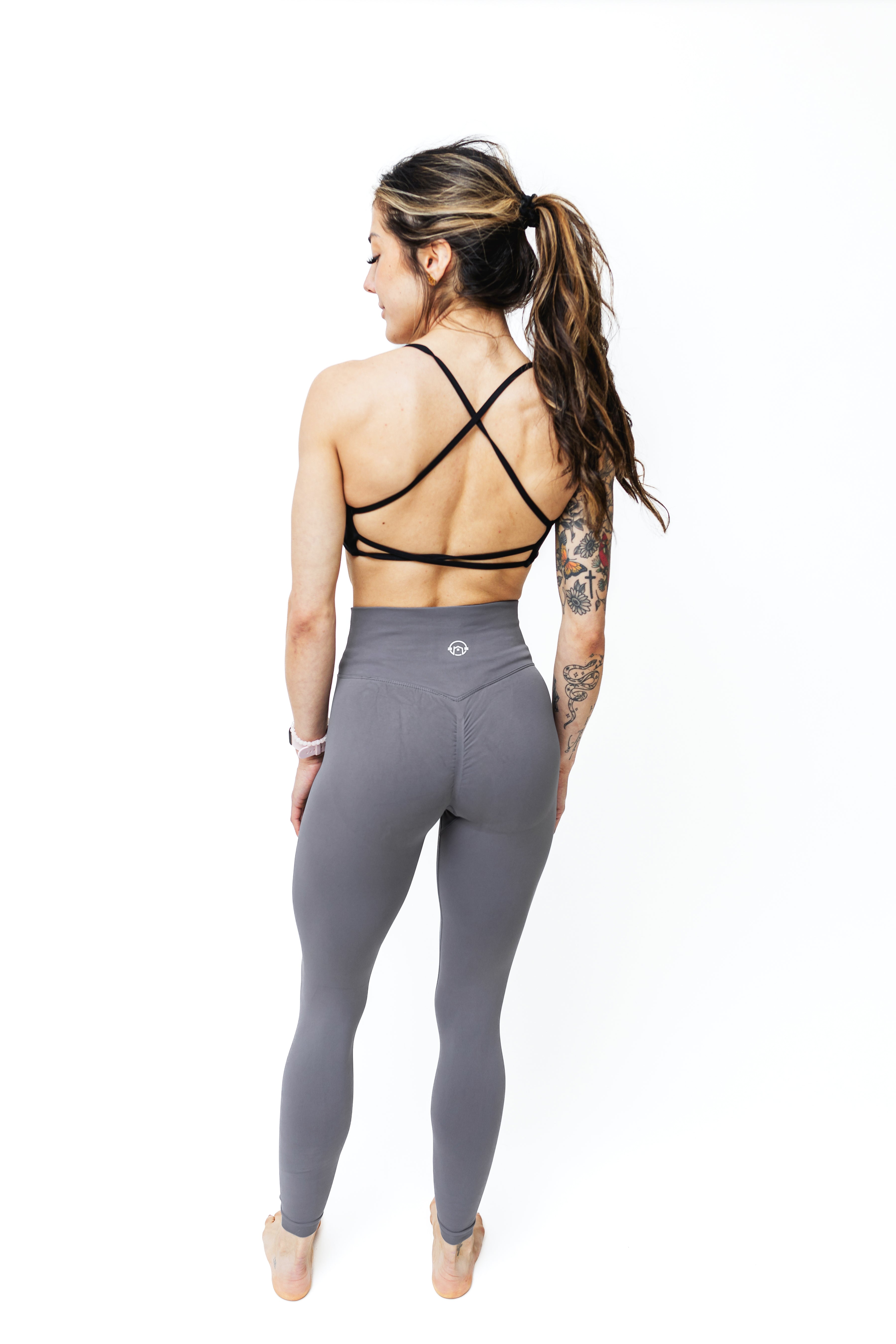 Power Leggings - Smoke