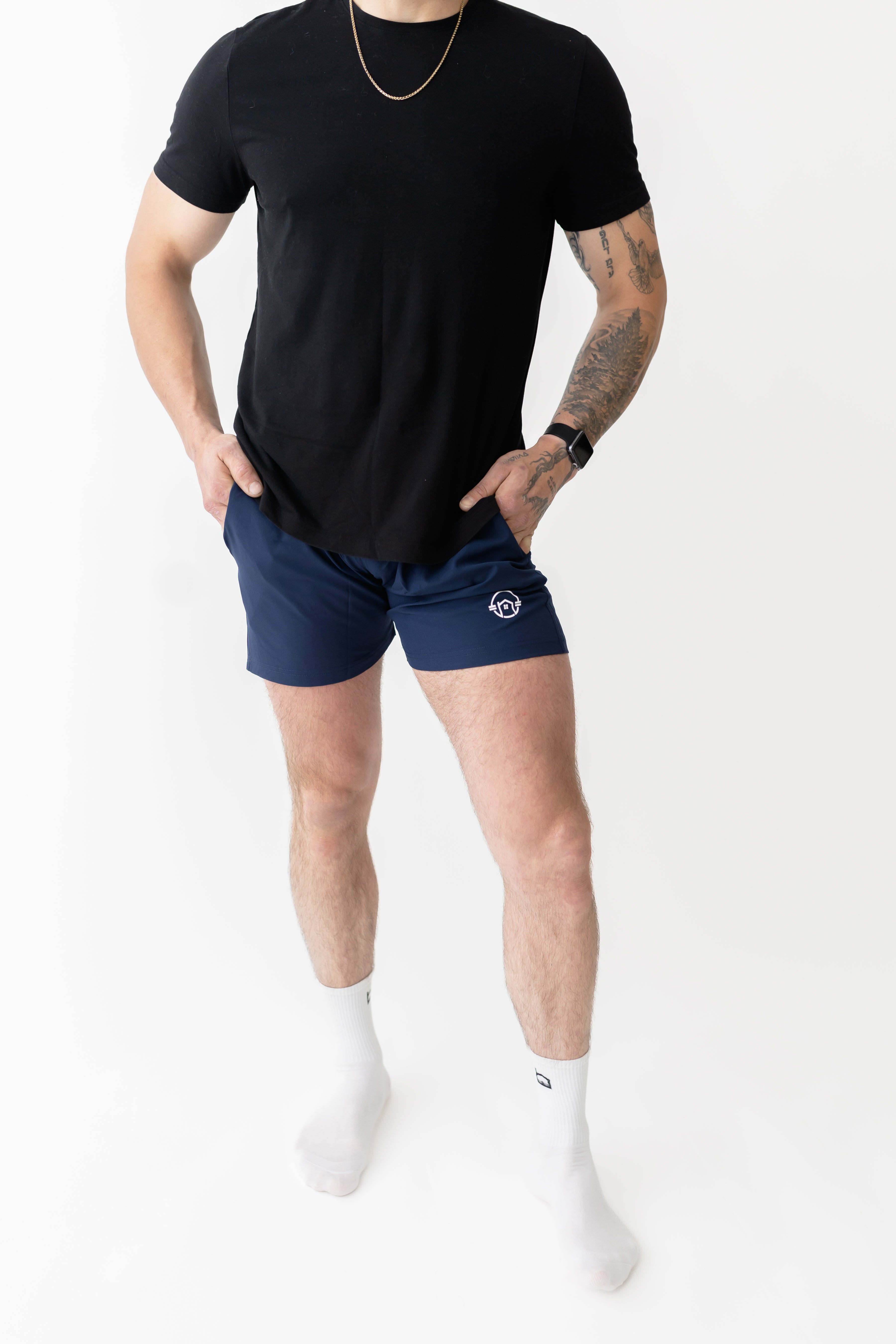 5" Volume Shorts - Navy