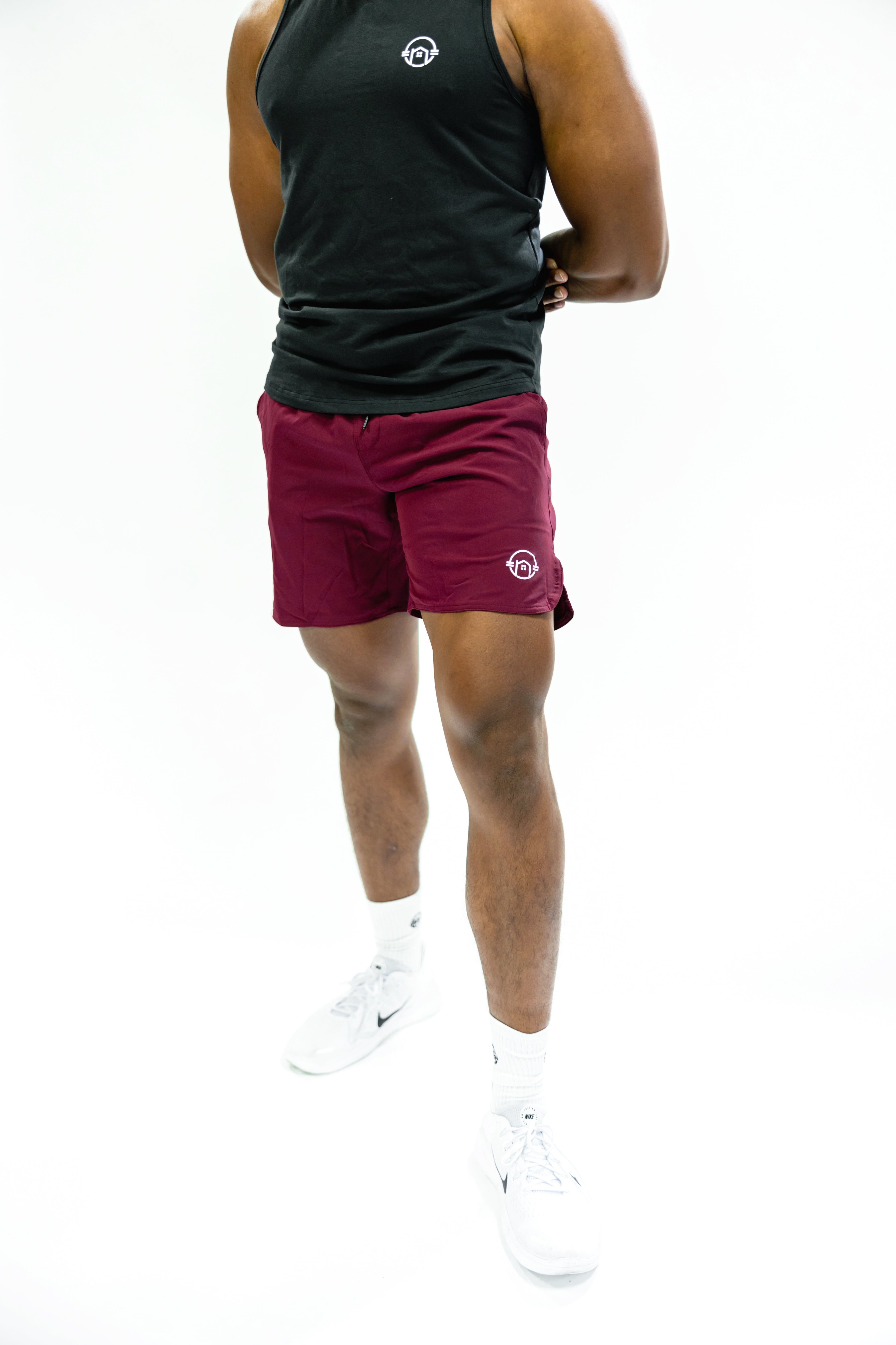 Propel Shorts - Burgundy