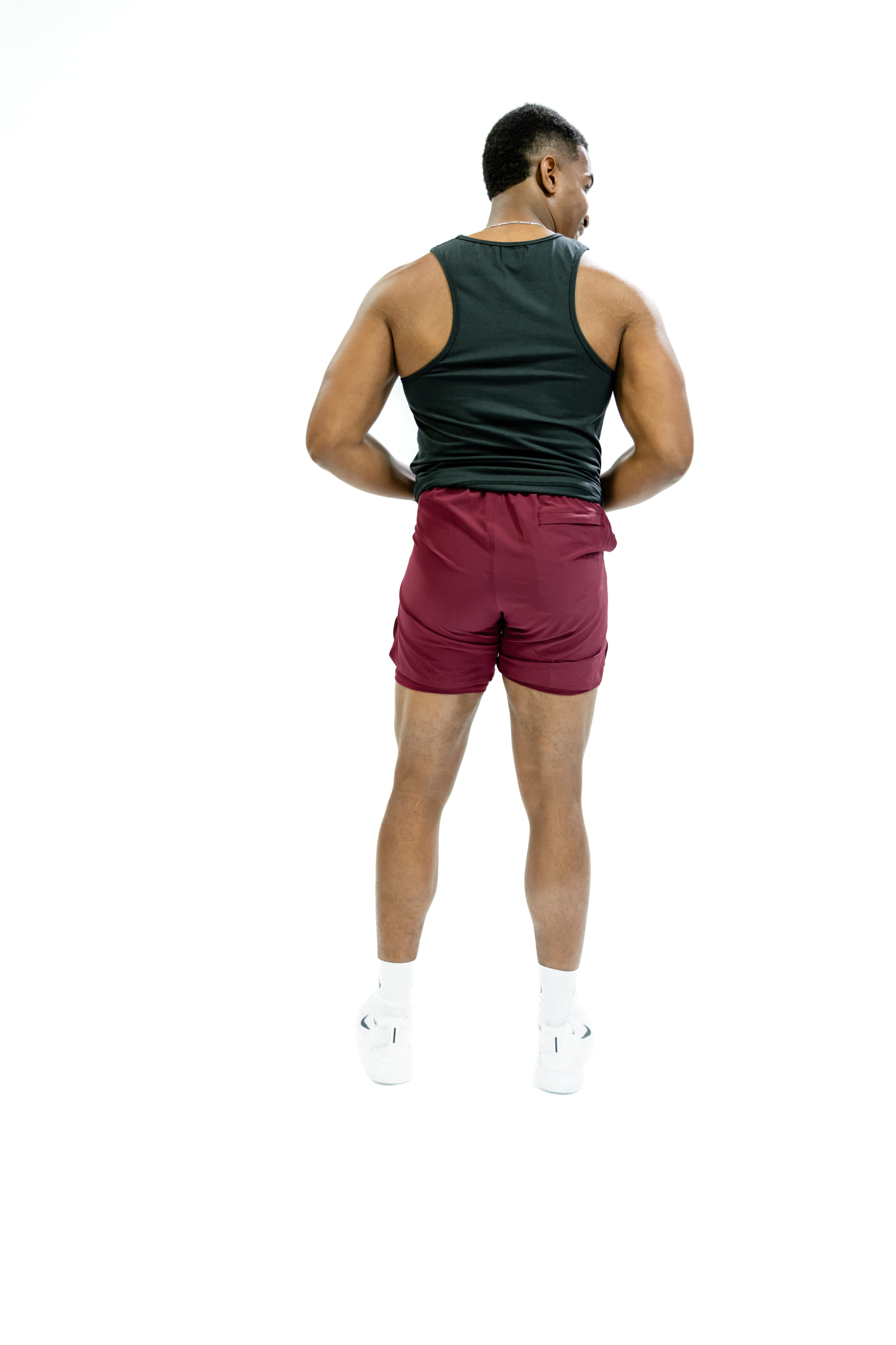 Propel Shorts - Burgundy