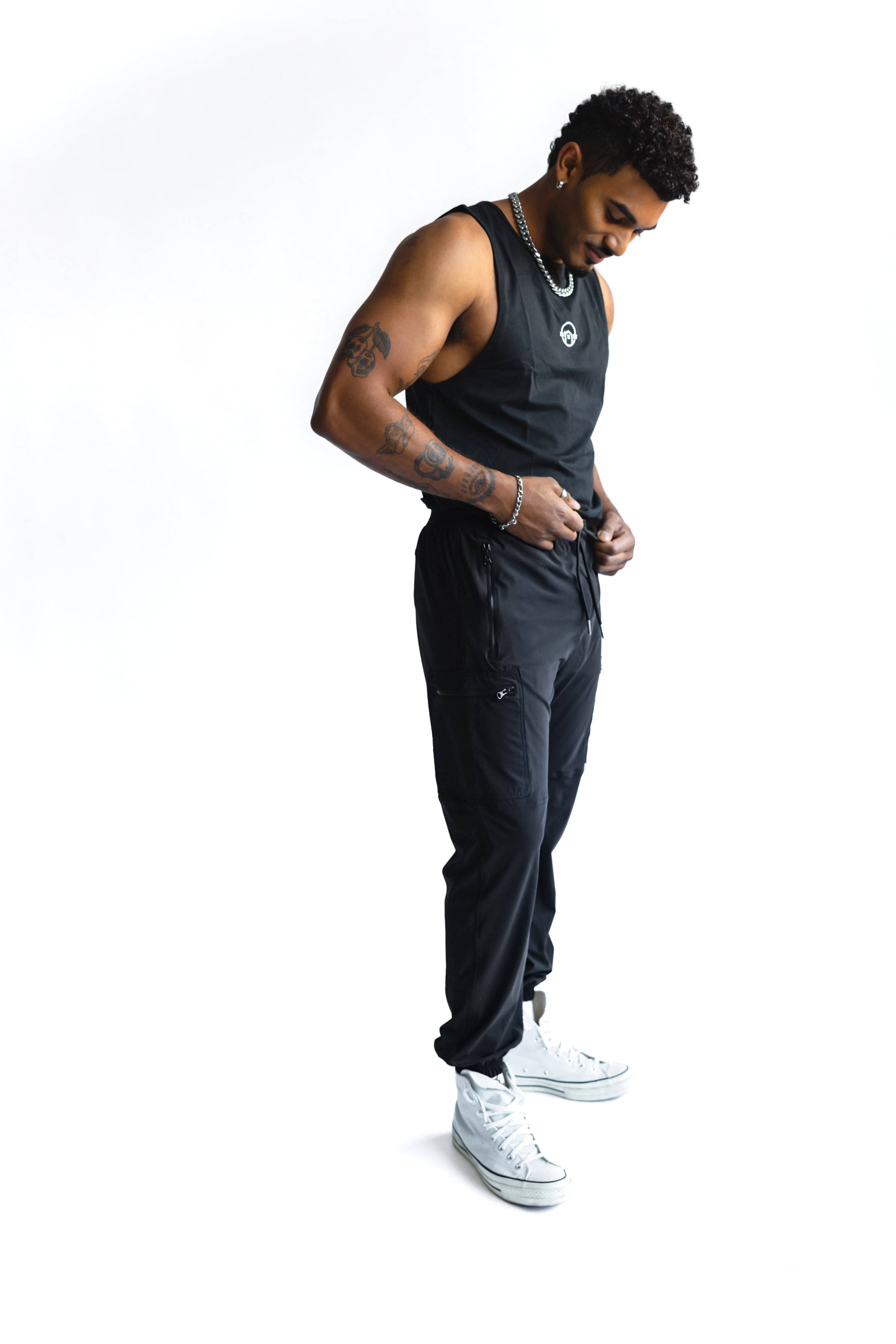 Dynamic Cargo Pants - Black