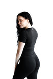 Sofia Compression Tee - Black