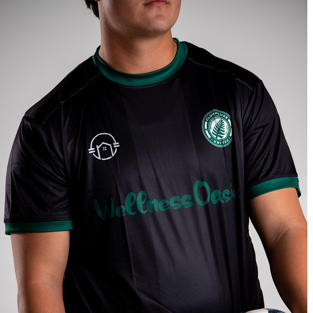 Clubhouse United 25/26 Away Jersey – Black
