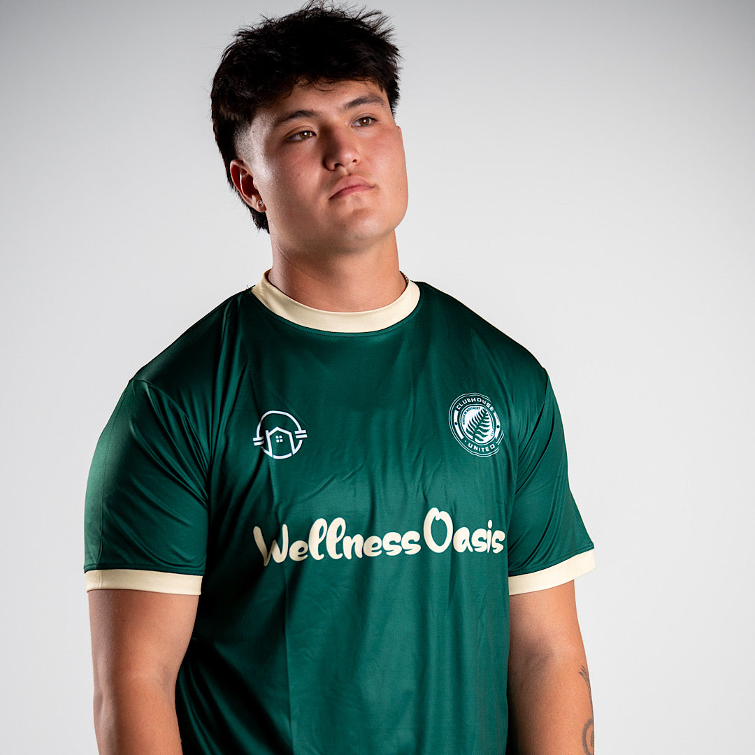 Clubhouse United 25/26 Home Jersey – Oasis Green