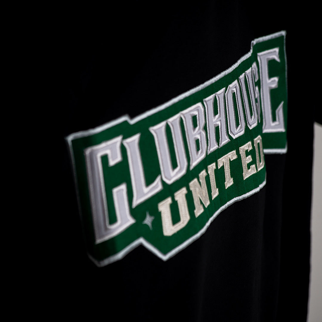 Clubhouse United Travel Hoodie – Black