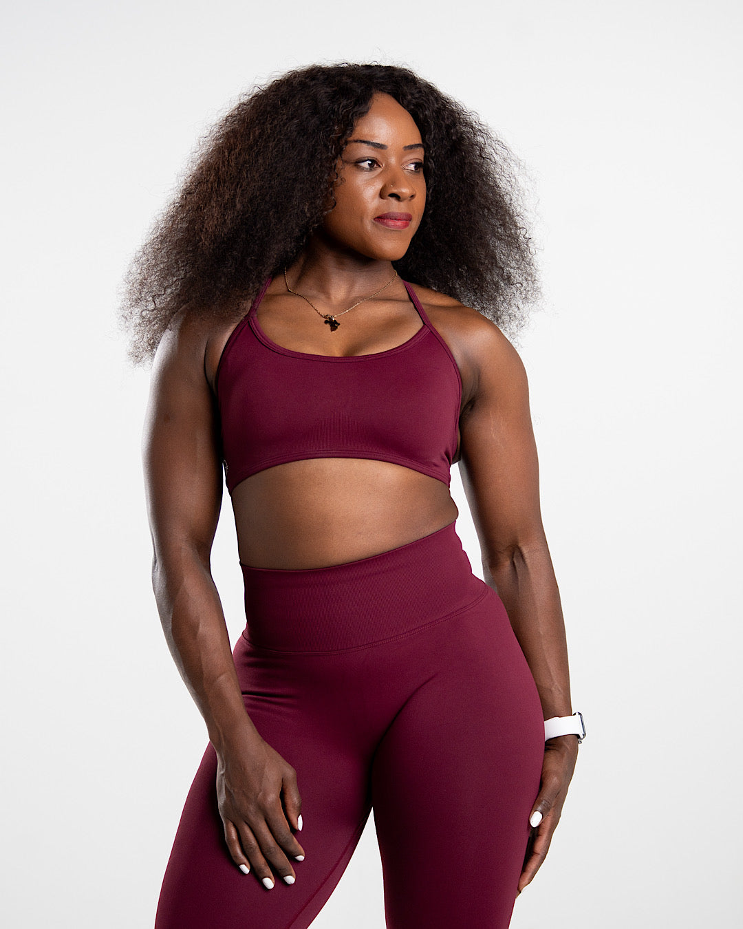 Seamless Victoria Bra - Merlot