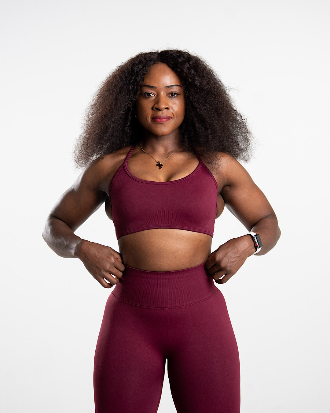 Seamless Victoria Bra - Merlot