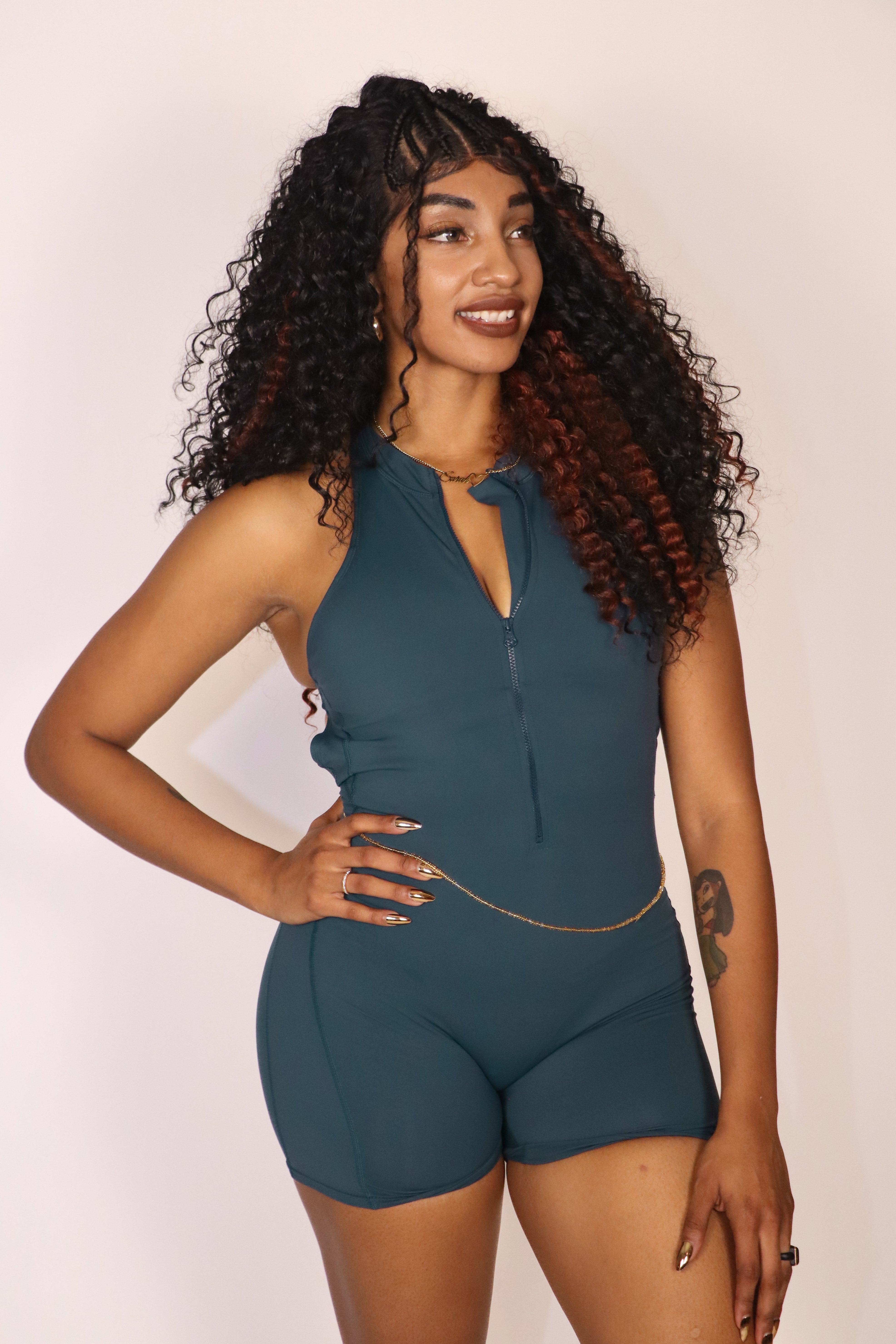 Pulse Bodysuit - Deep Lagoon