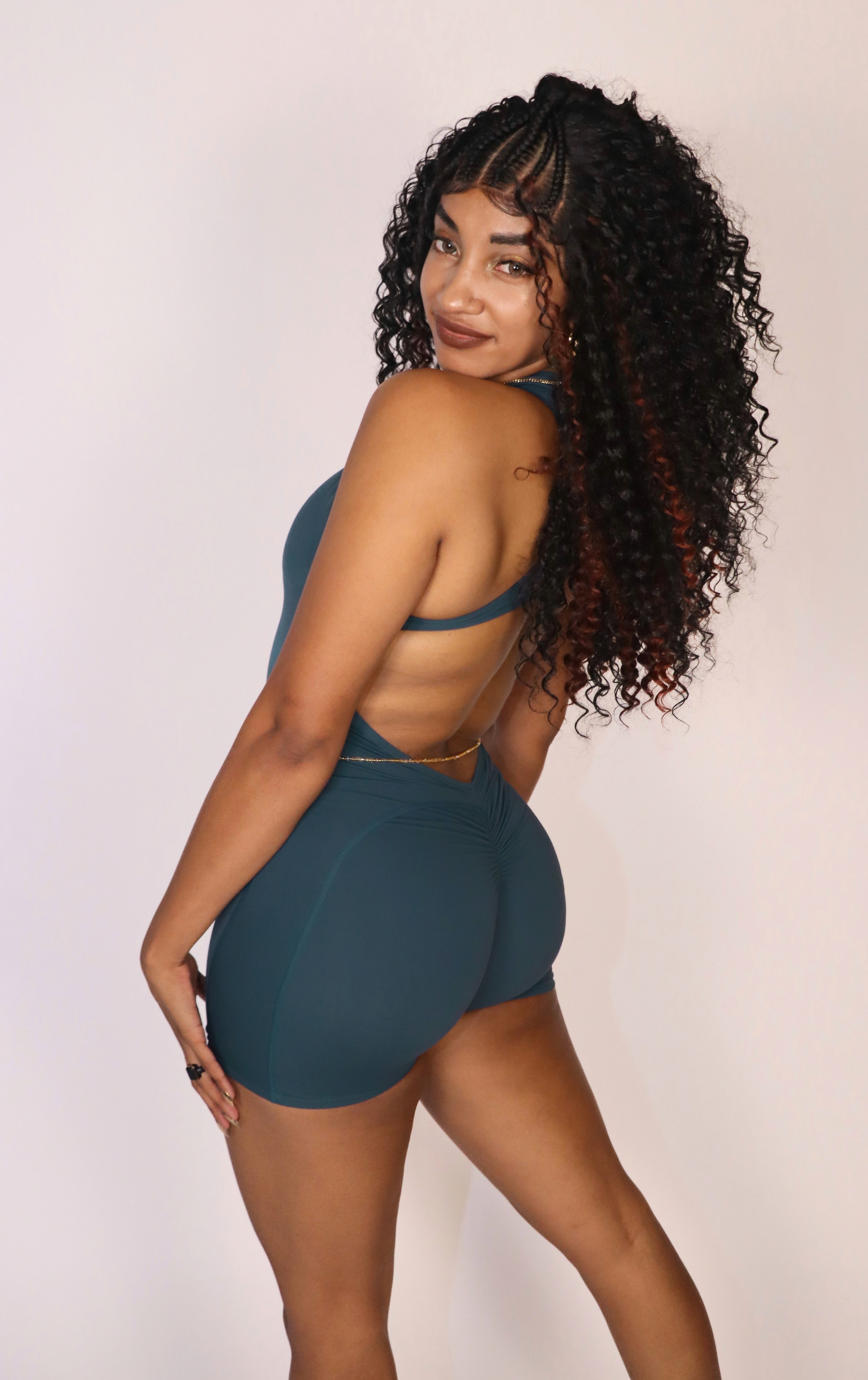 Pulse Bodysuit - Deep Lagoon
