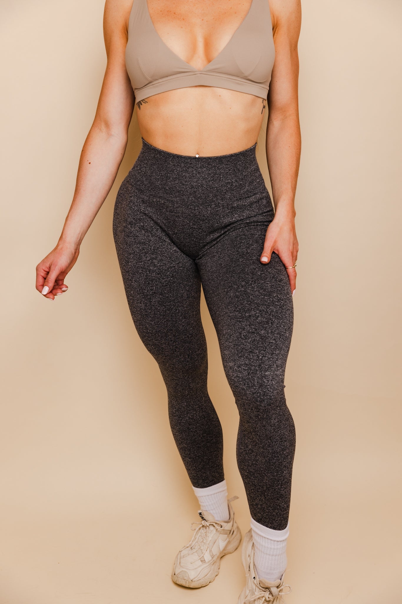 Alter Leggings - Heather Black