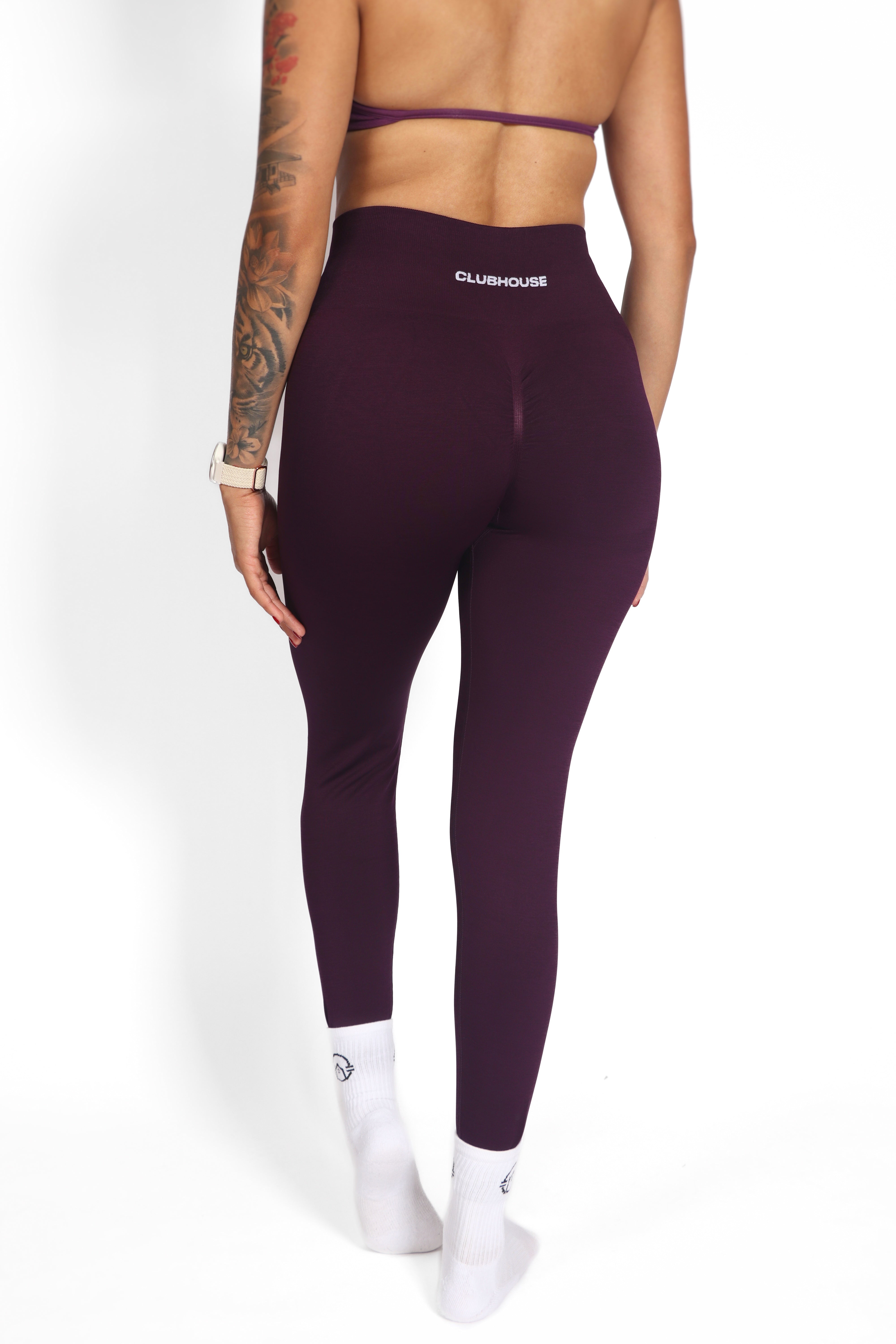 Summit Leggings - Plum