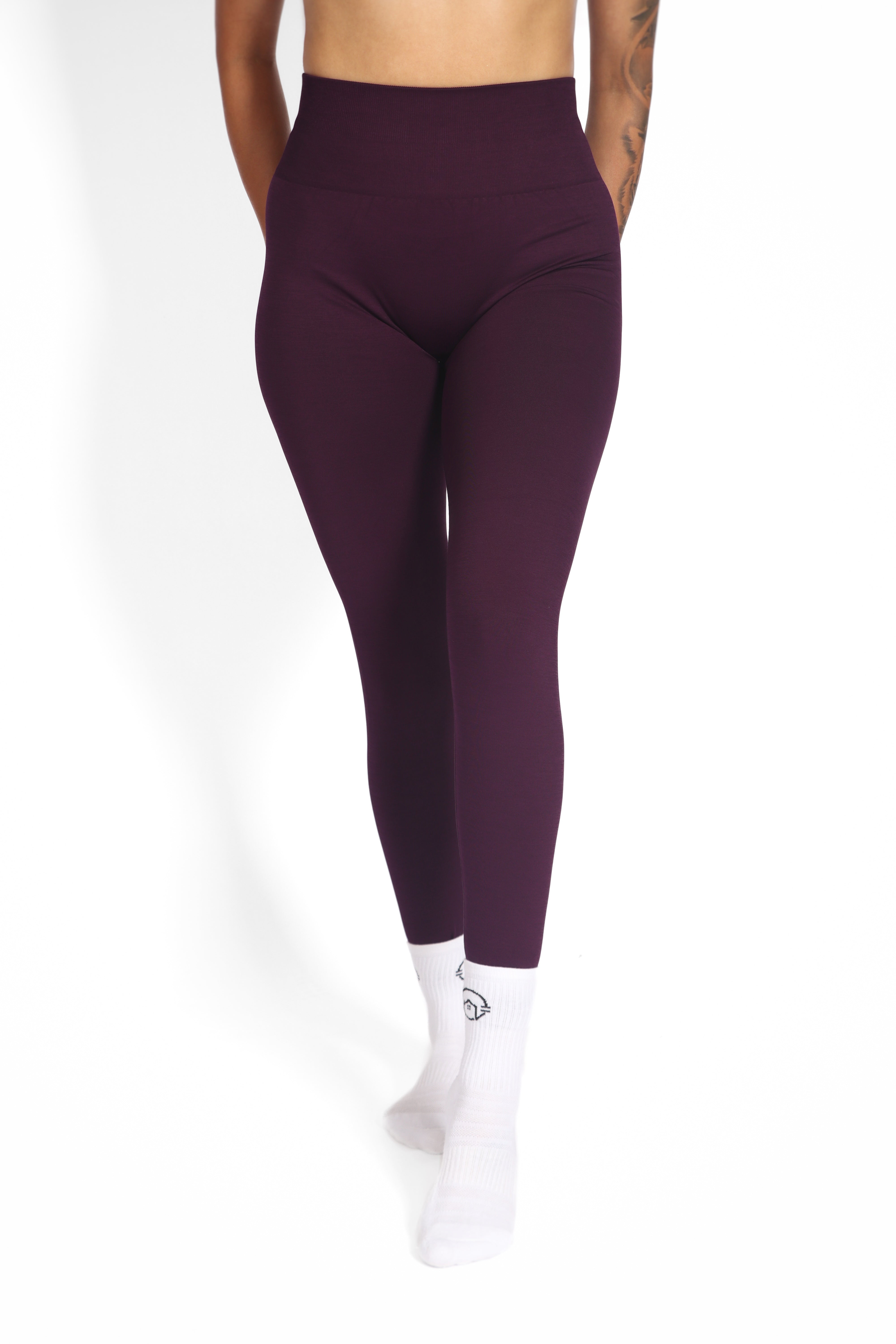 Summit Leggings - Plum