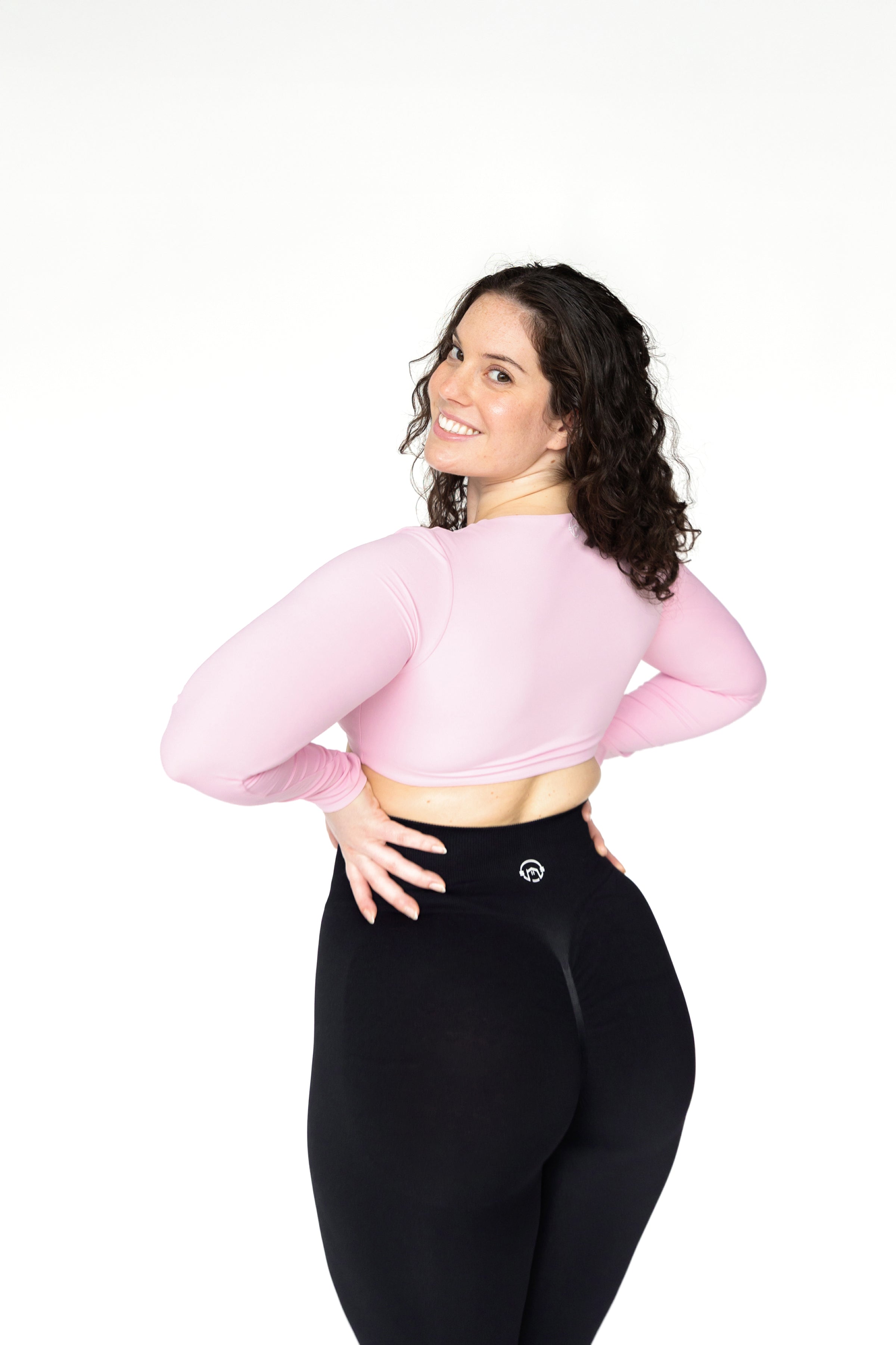 Titan Long Sleeve Crop - Lilac