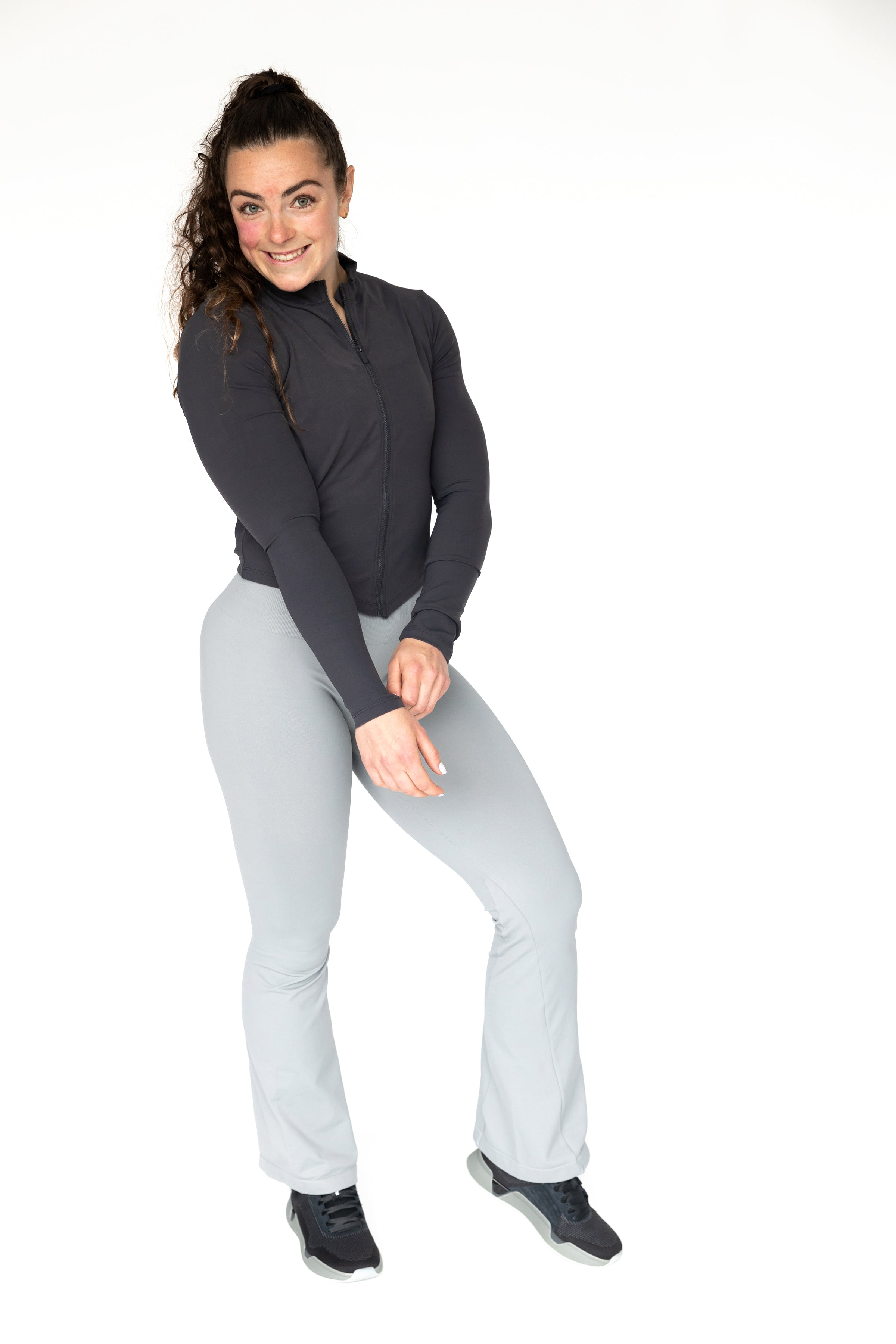 Nova Zip Up - Smoke